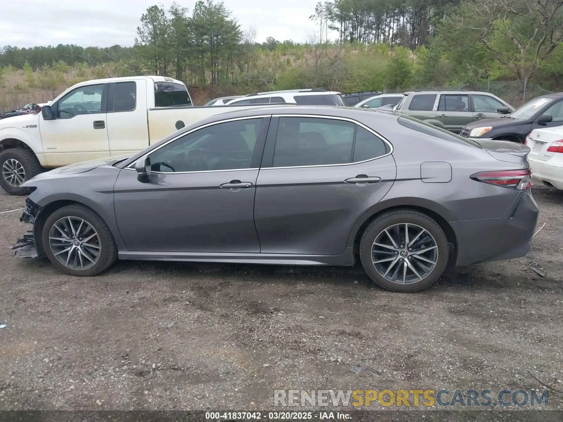 14 fotografías del automóvil dañado 4T1T11AK7RU841802 TOYOTA CAMRY 2024
