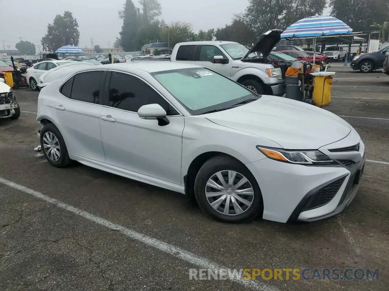 4 fotografías del automóvil dañado 4T1T11AK8RU266111 TOYOTA CAMRY 2024