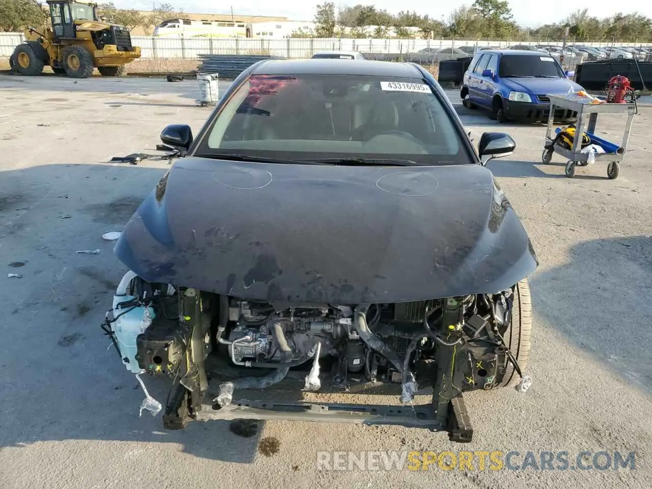 5 fotografías del automóvil dañado 4T1T11AK9RU844443 TOYOTA CAMRY 2024