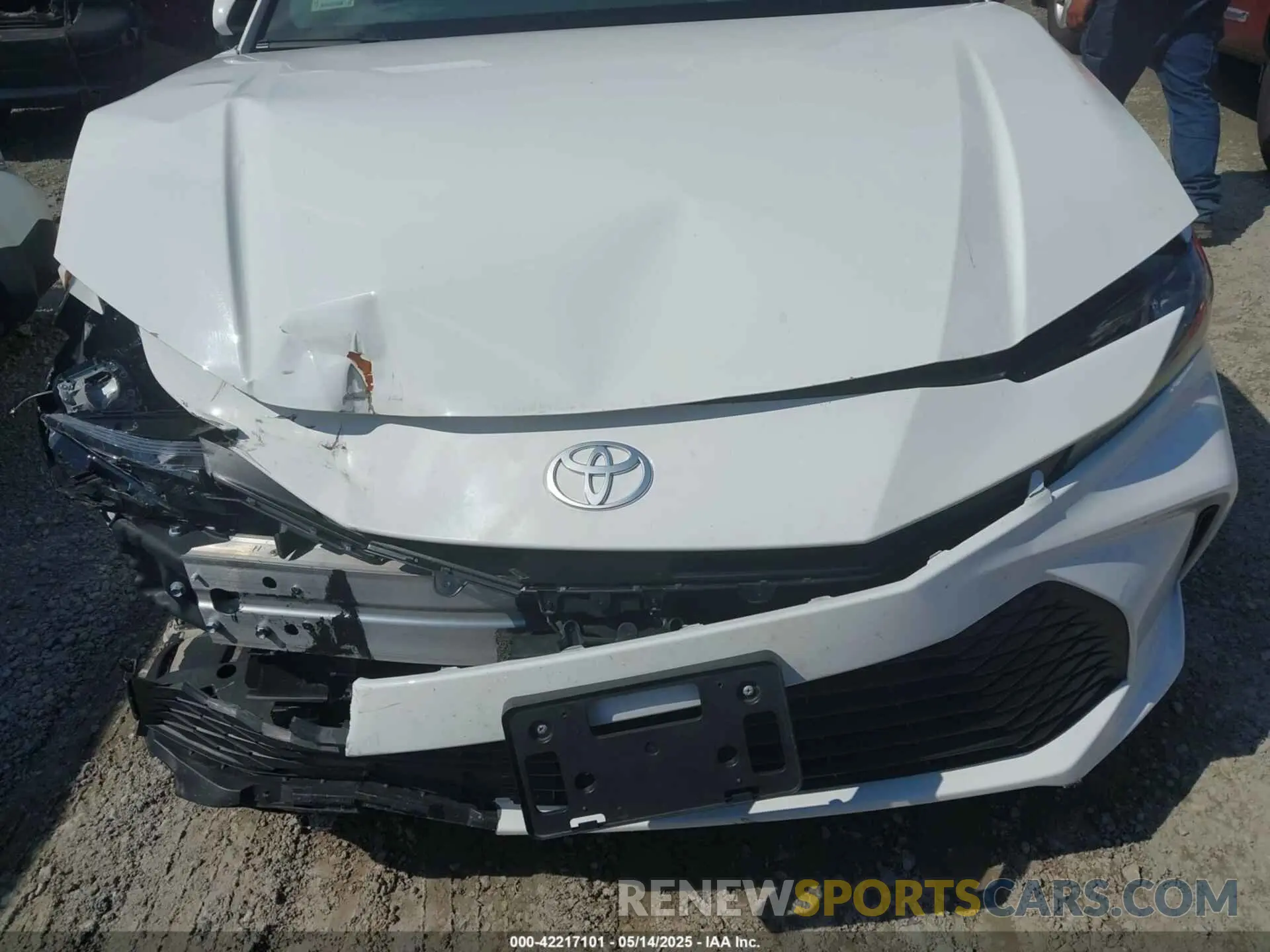17 fotografías del automóvil dañado 4T1DAACK0SU020757 TOYOTA CAMRY 2025