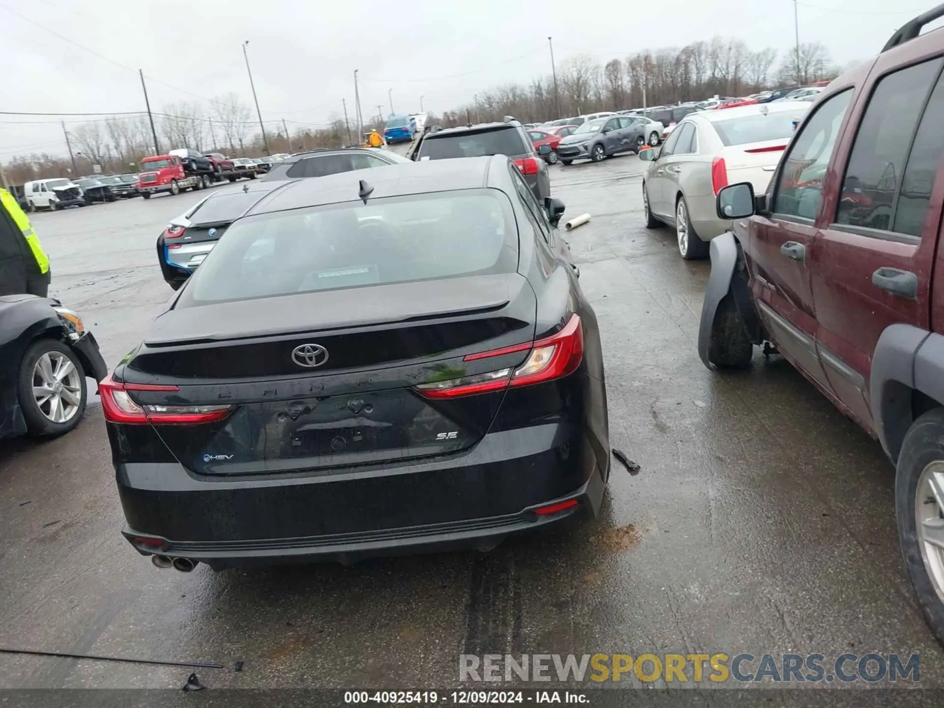 17 fotografías del automóvil dañado 4T1DAACK0SU021312 TOYOTA CAMRY 2025