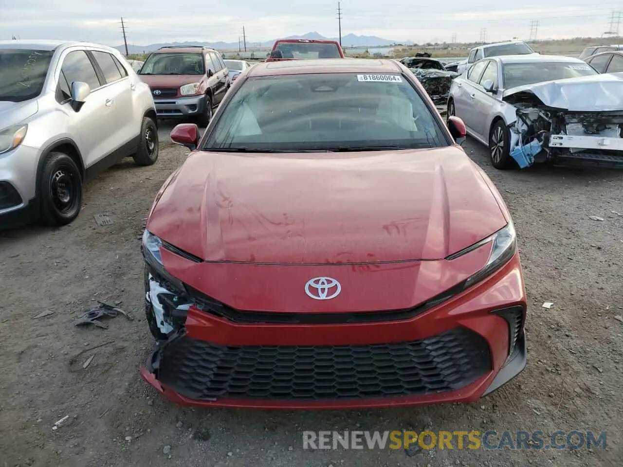 5 fotografías del automóvil dañado 4T1DAACK0SU047134 TOYOTA CAMRY 2025