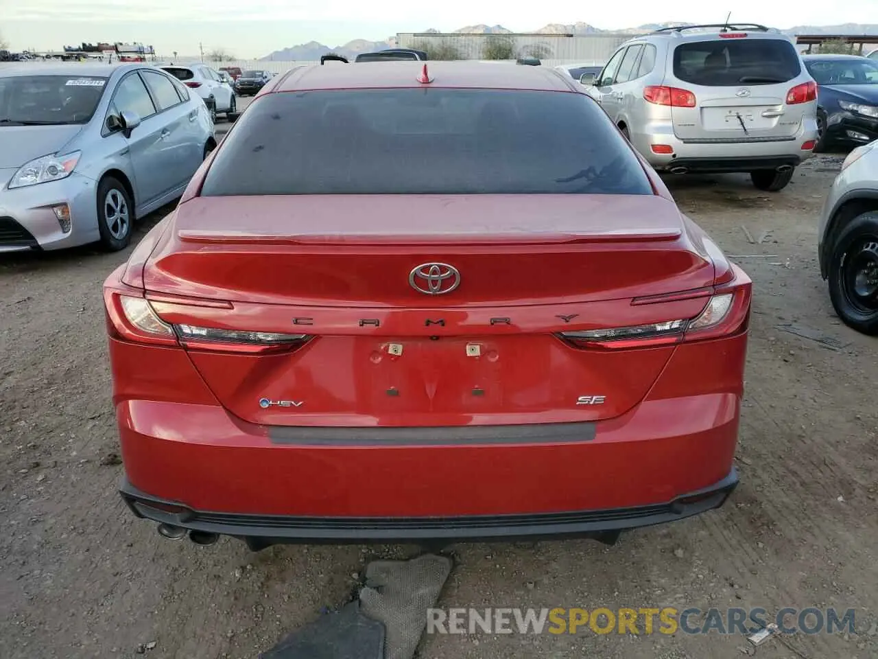 6 fotografías del automóvil dañado 4T1DAACK0SU047134 TOYOTA CAMRY 2025