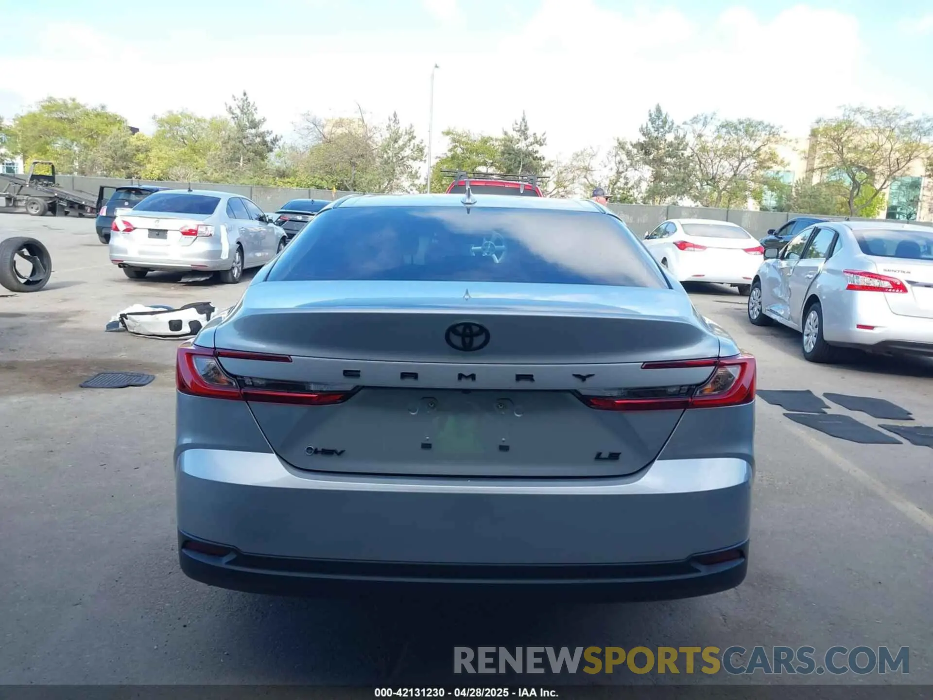 16 fotografías del automóvil dañado 4T1DAACK0SU071837 TOYOTA CAMRY 2025