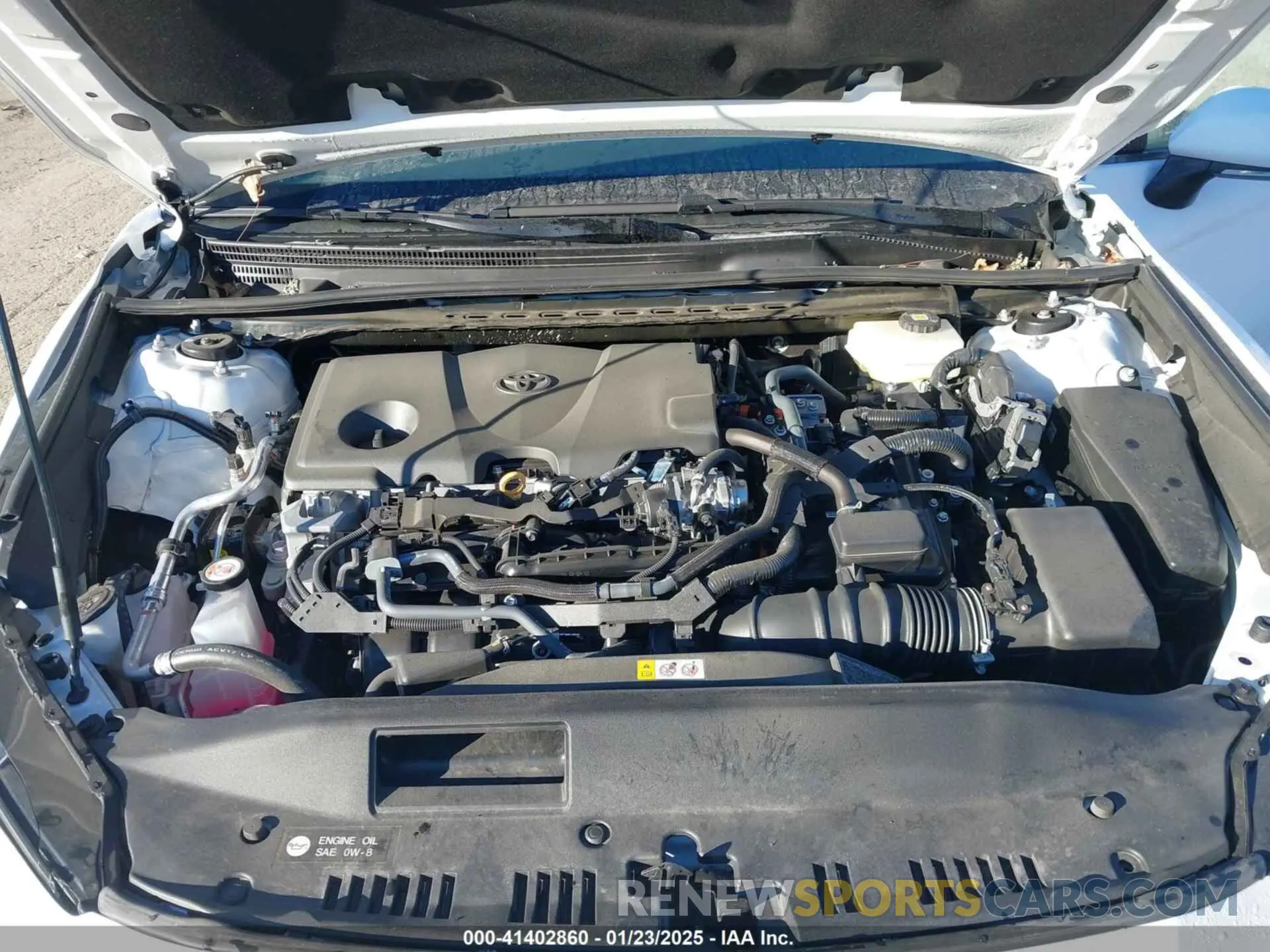 10 fotografías del automóvil dañado 4T1DAACK0SU505920 TOYOTA CAMRY 2025