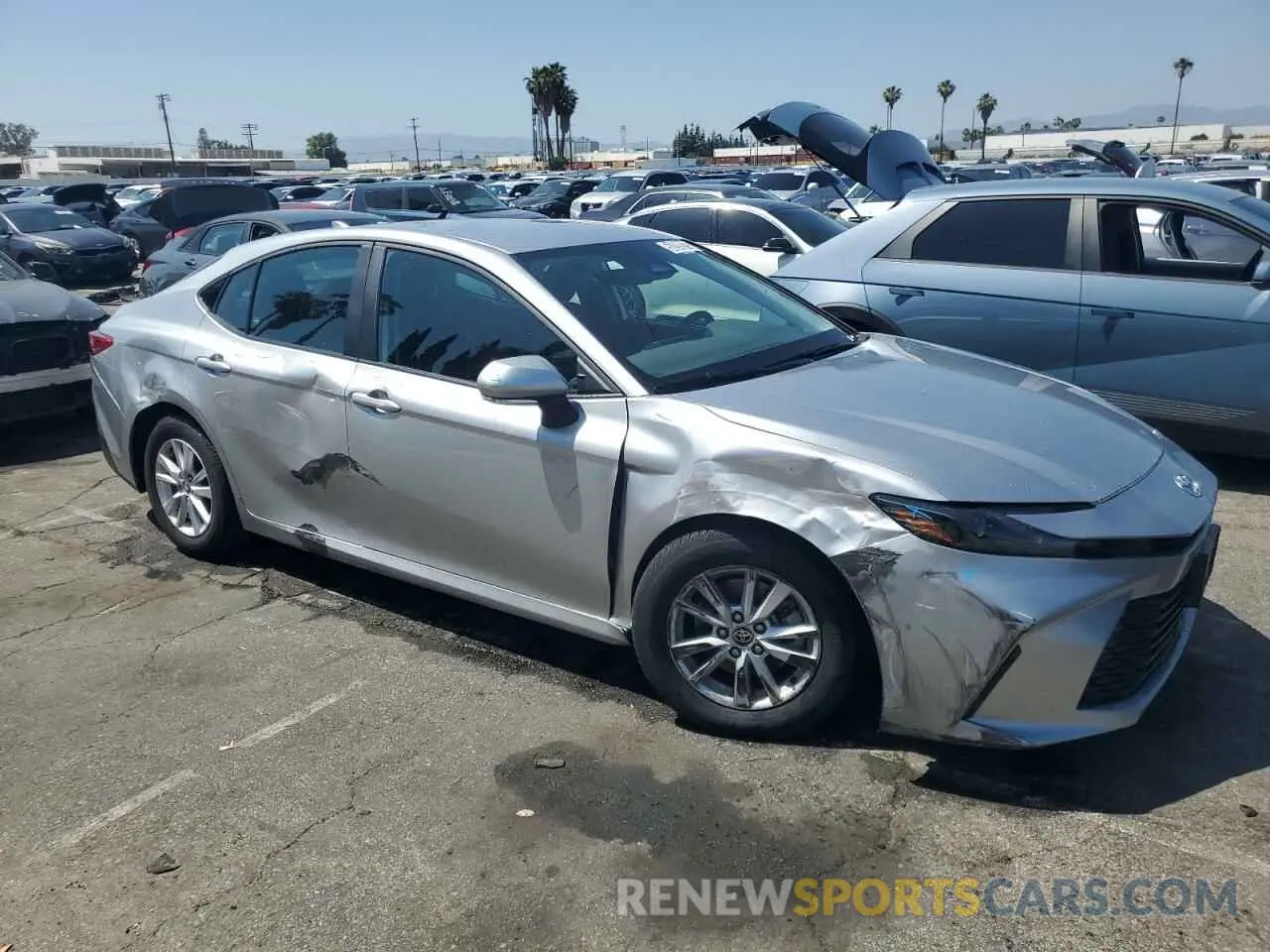 4 fotografías del automóvil dañado 4T1DAACK0SU509191 TOYOTA CAMRY 2025
