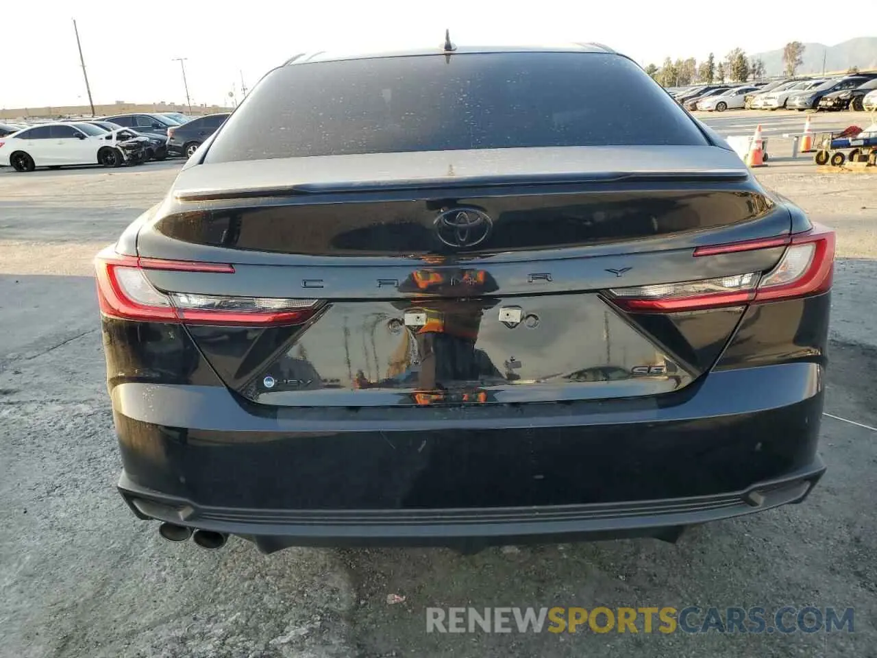 6 fotografías del automóvil dañado 4T1DAACK0SU521681 TOYOTA CAMRY 2025
