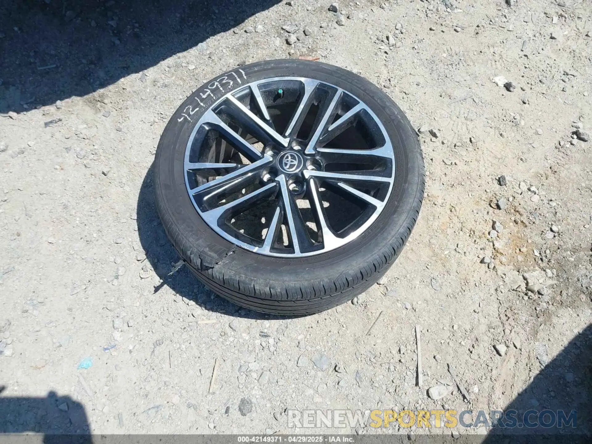 12 fotografías del automóvil dañado 4T1DAACK0SU526749 TOYOTA CAMRY 2025