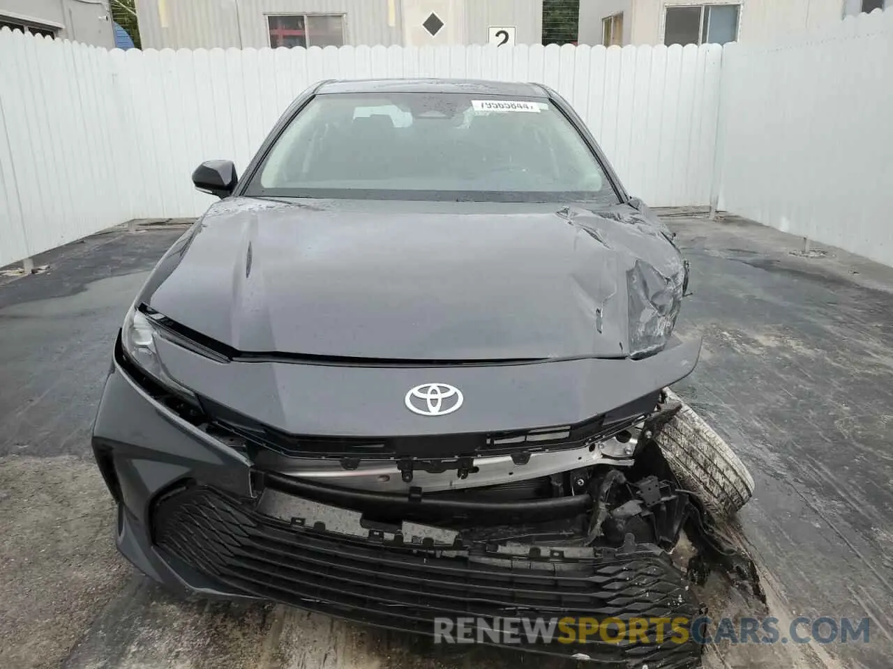 5 fotografías del automóvil dañado 4T1DAACK0SU548072 TOYOTA CAMRY 2025