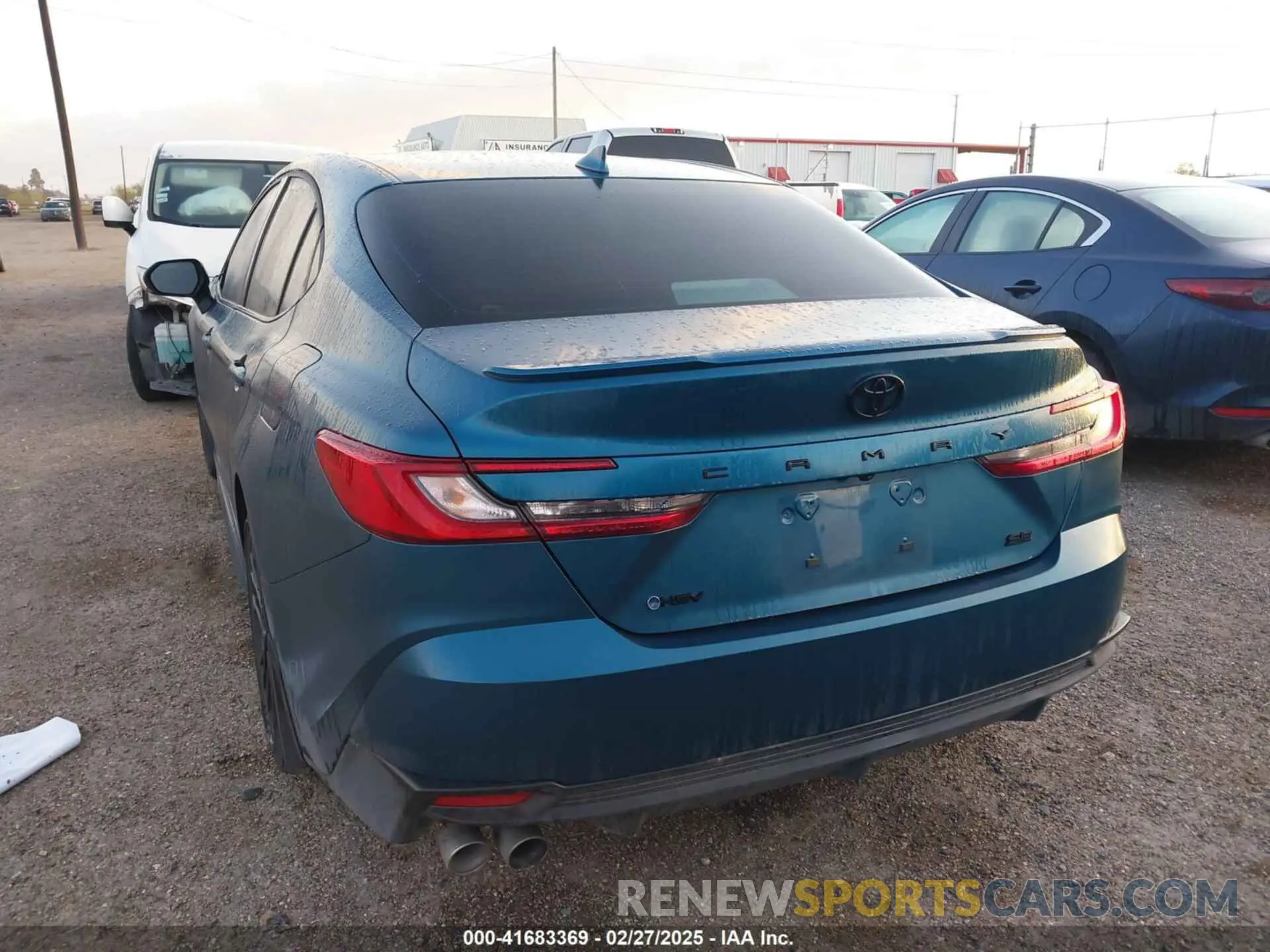3 fotografías del automóvil dañado 4T1DAACK1SU008729 TOYOTA CAMRY 2025