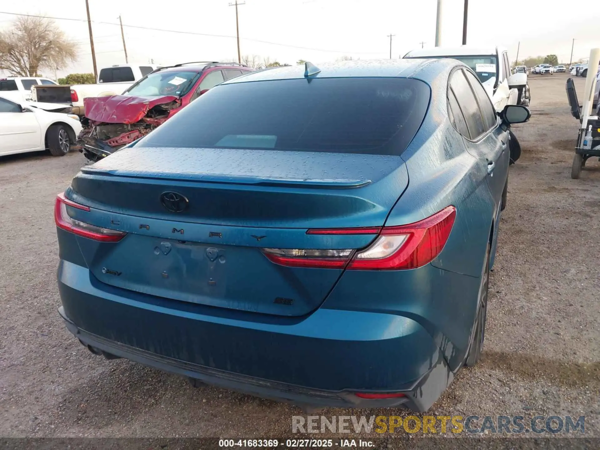 4 fotografías del automóvil dañado 4T1DAACK1SU008729 TOYOTA CAMRY 2025