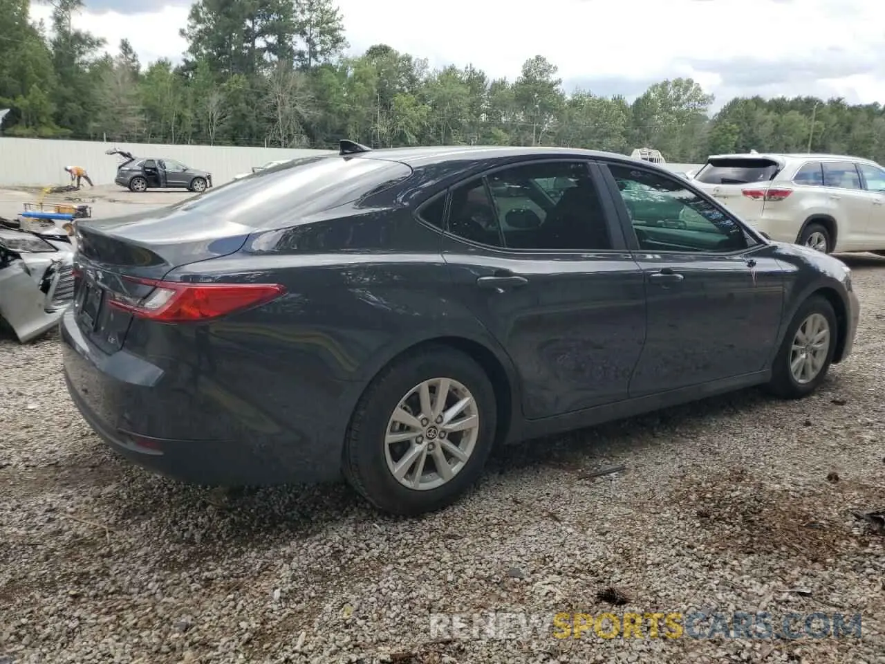 3 fotografías del automóvil dañado 4T1DAACK1SU017091 TOYOTA CAMRY 2025