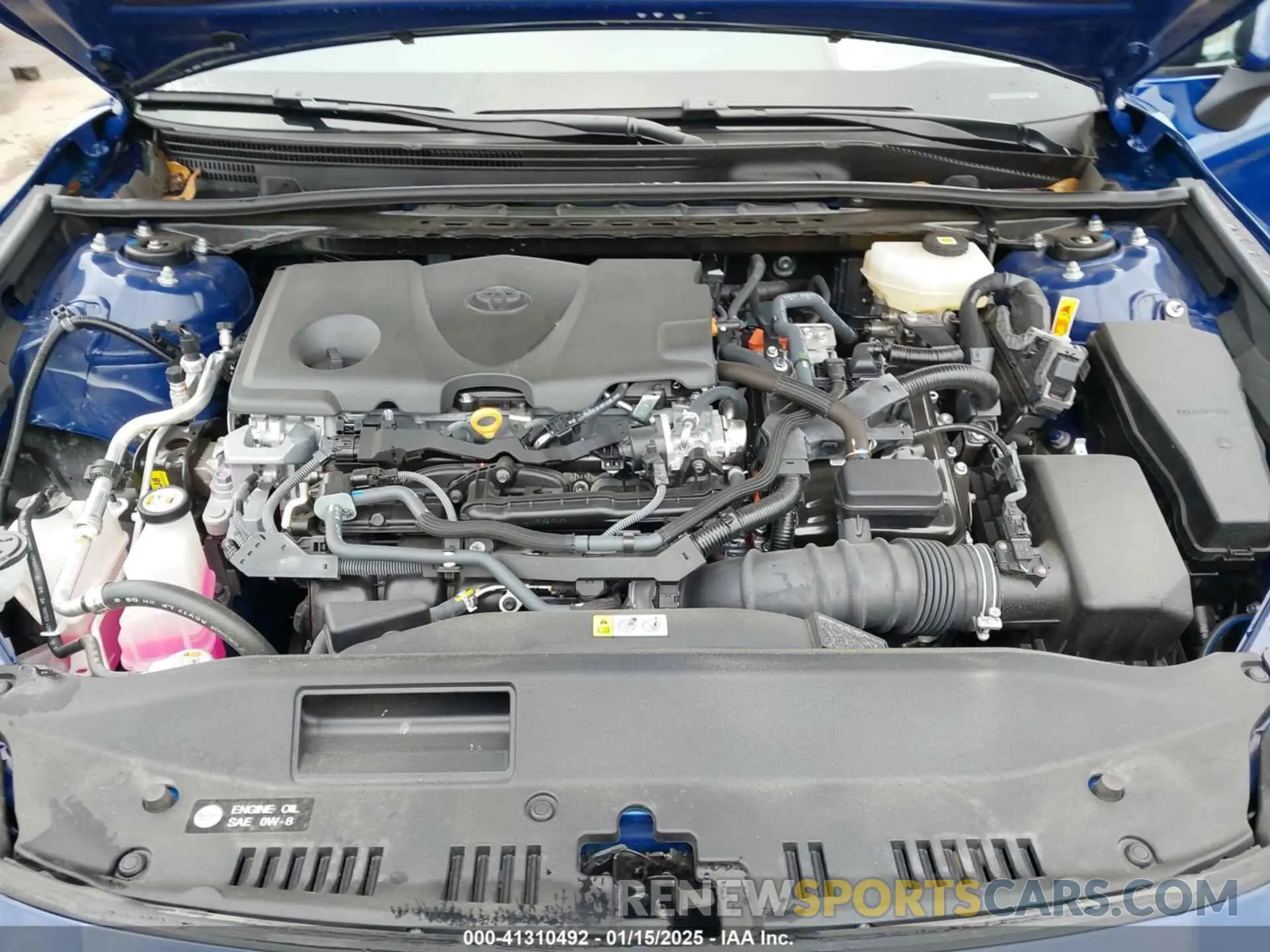 10 fotografías del automóvil dañado 4T1DAACK1SU024865 TOYOTA CAMRY 2025