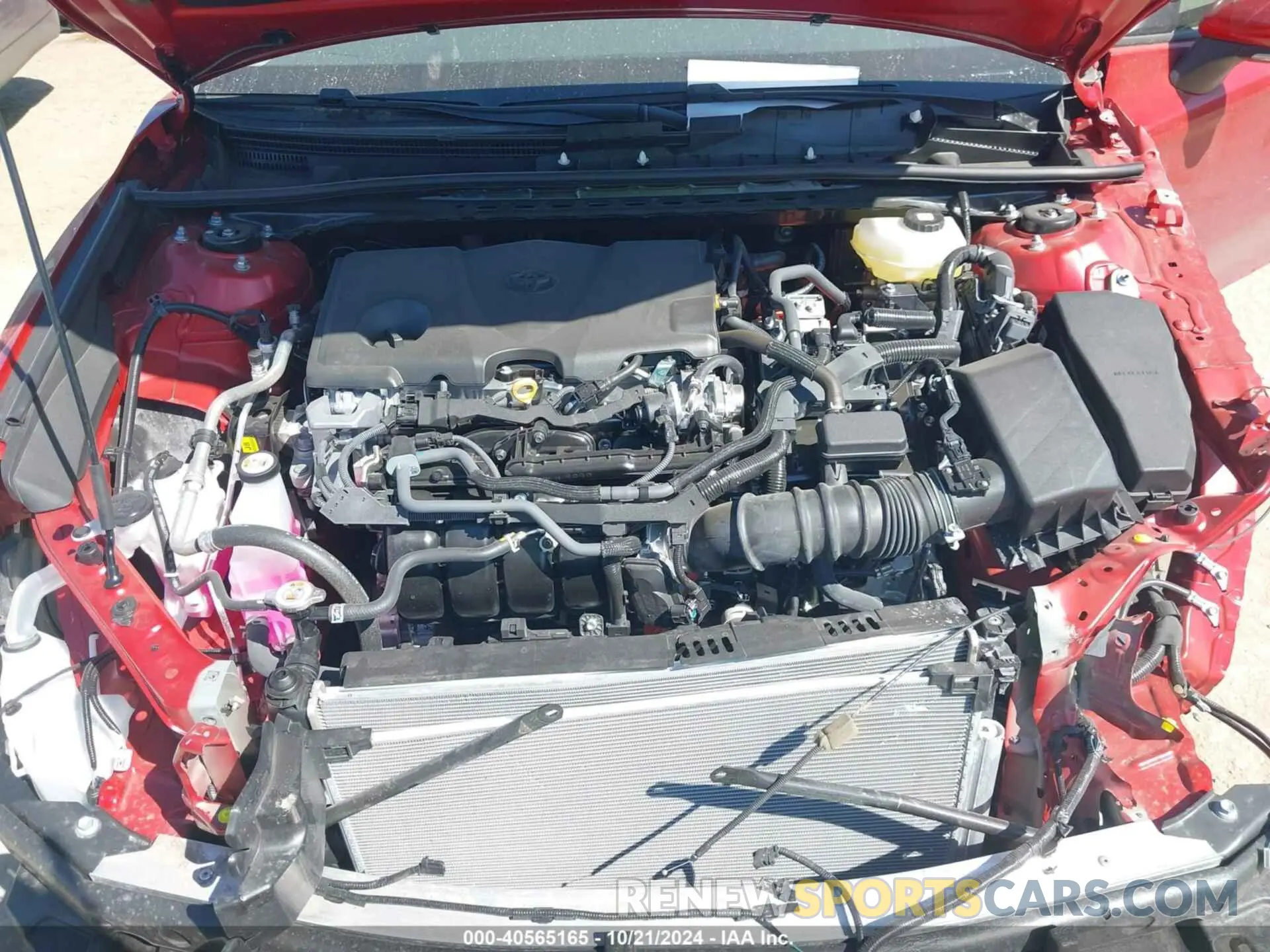 10 fotografías del automóvil dañado 4T1DAACK1SU039429 TOYOTA CAMRY 2025