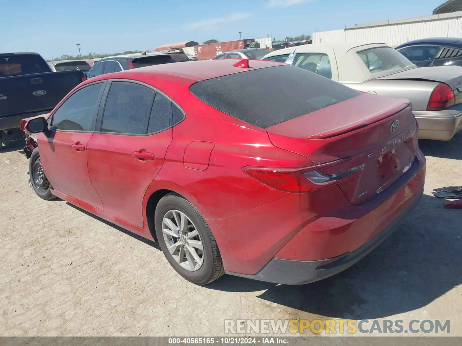 3 fotografías del automóvil dañado 4T1DAACK1SU039429 TOYOTA CAMRY 2025
