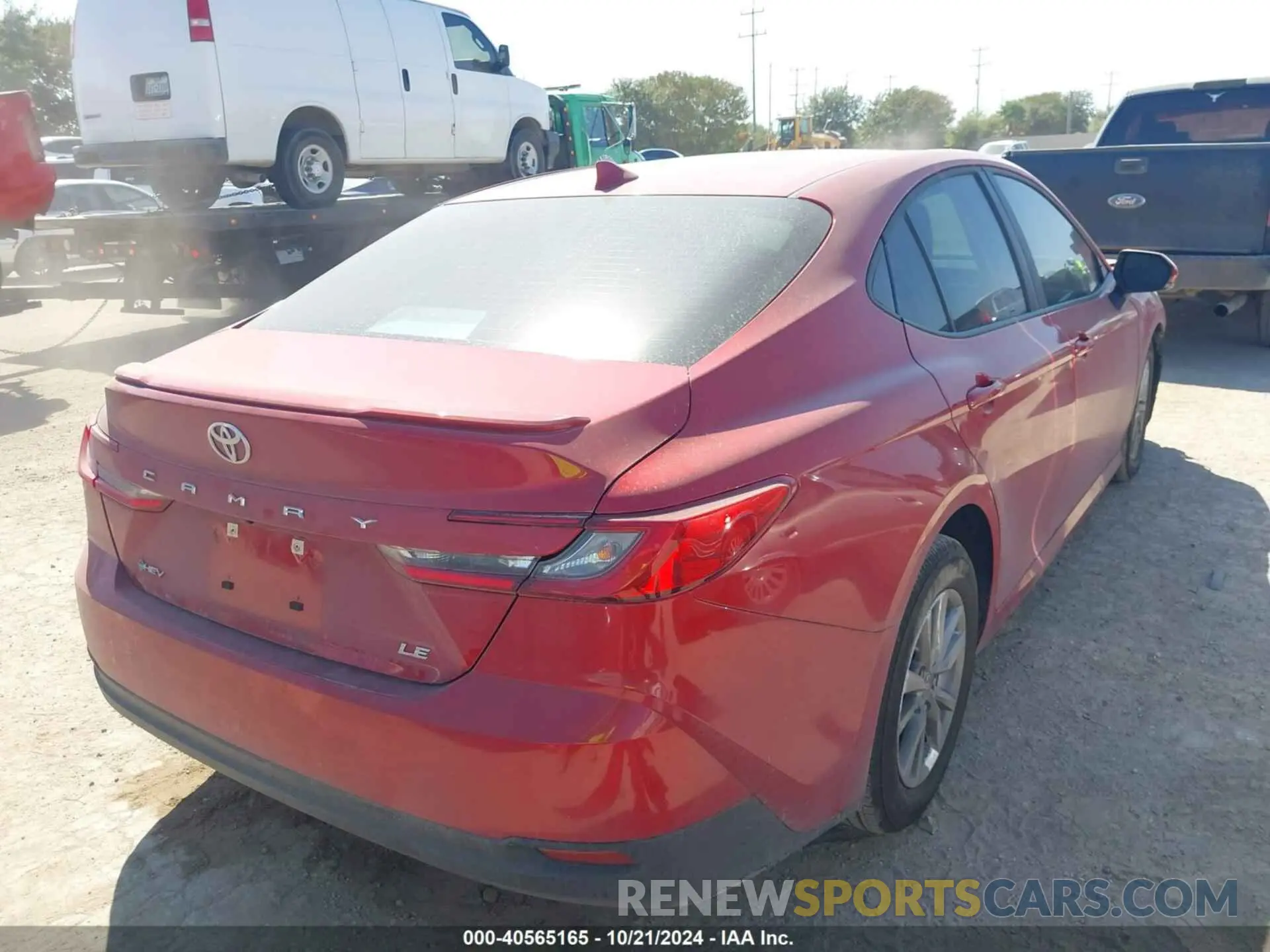 4 fotografías del automóvil dañado 4T1DAACK1SU039429 TOYOTA CAMRY 2025