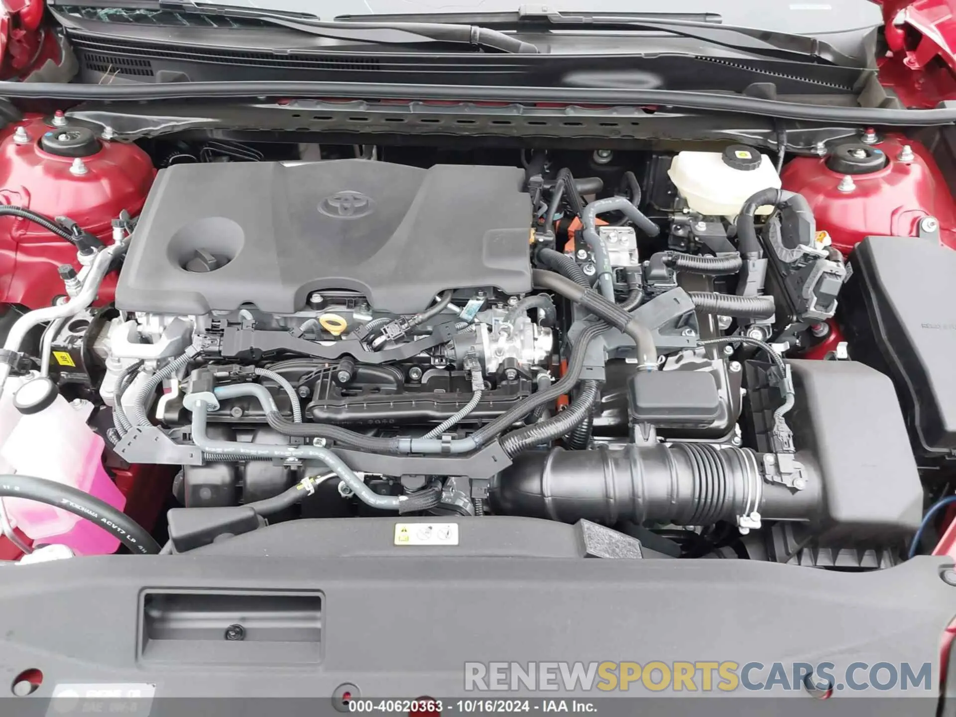 10 fotografías del automóvil dañado 4T1DAACK1SU040936 TOYOTA CAMRY 2025