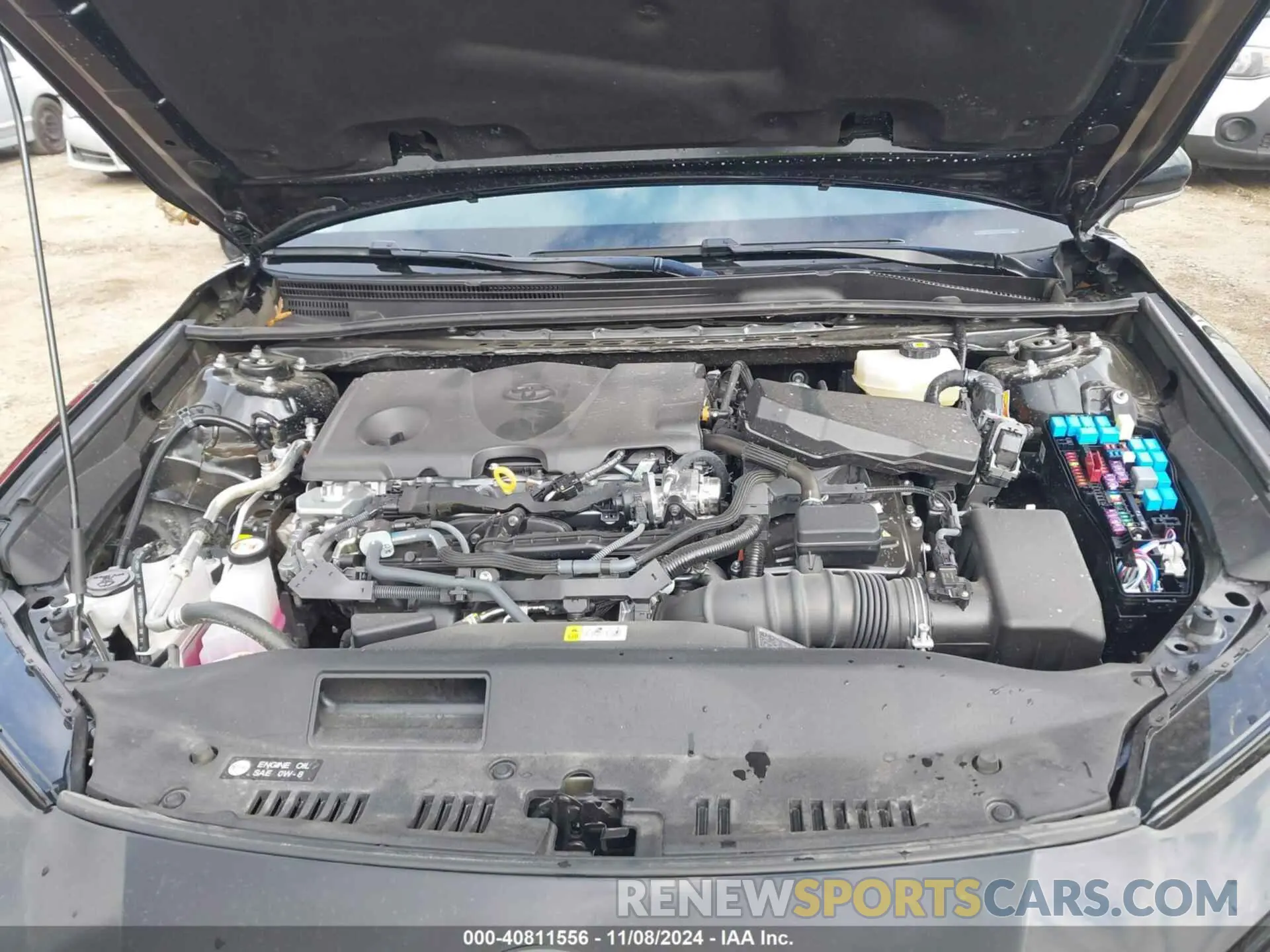 10 fotografías del automóvil dañado 4T1DAACK1SU525576 TOYOTA CAMRY 2025