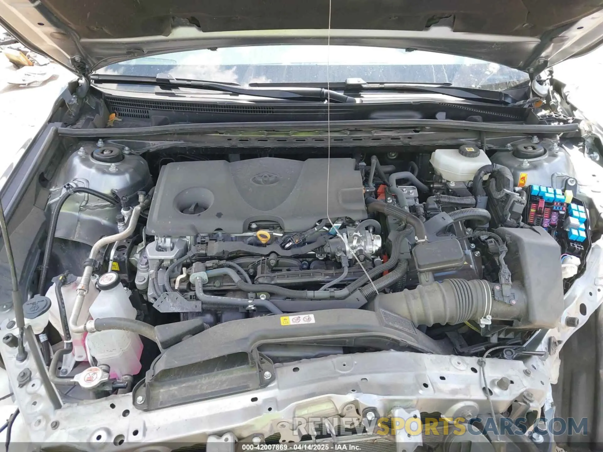 10 fotografías del automóvil dañado 4T1DAACK1SU539431 TOYOTA CAMRY 2025