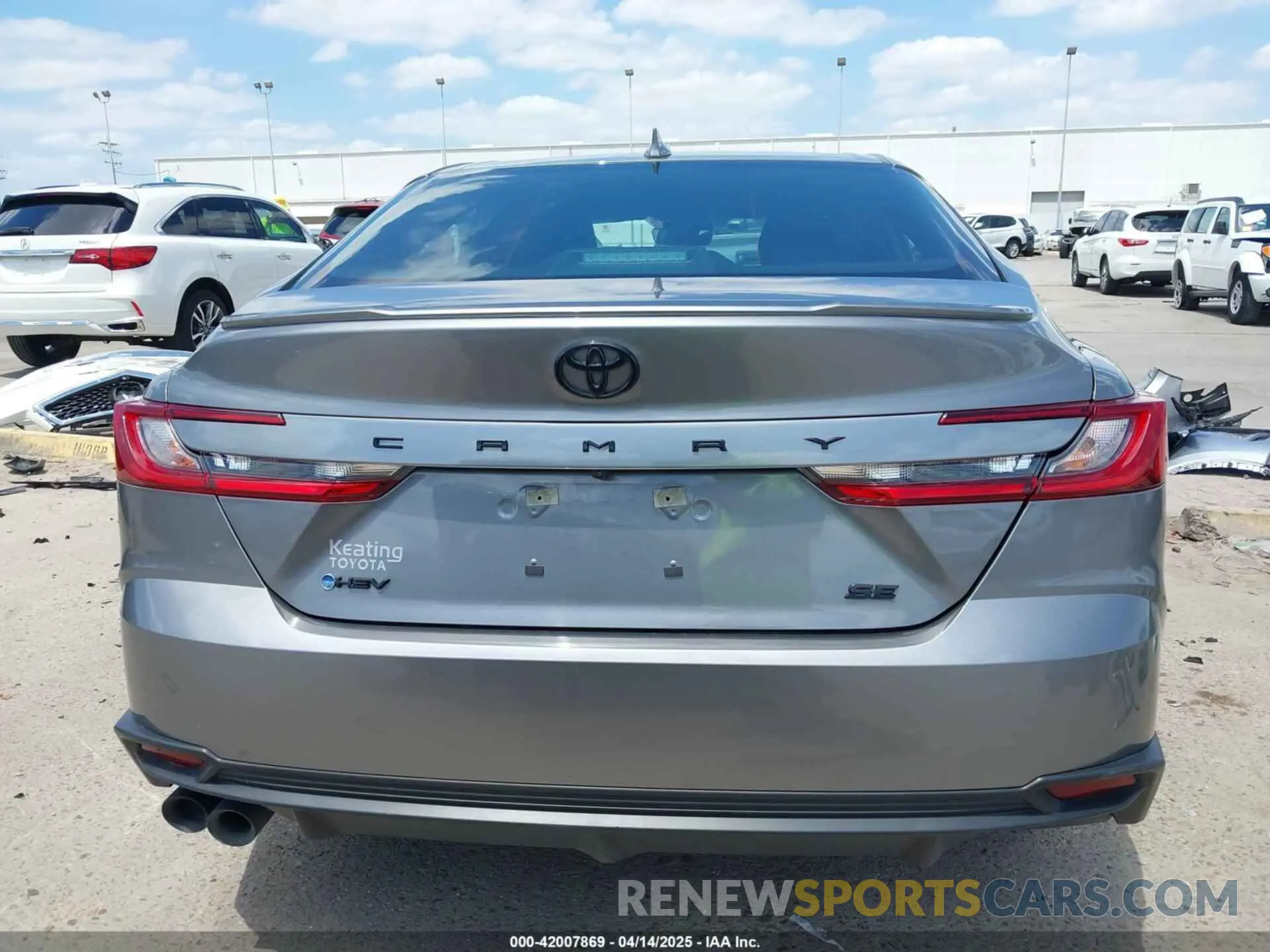 17 fotografías del automóvil dañado 4T1DAACK1SU539431 TOYOTA CAMRY 2025