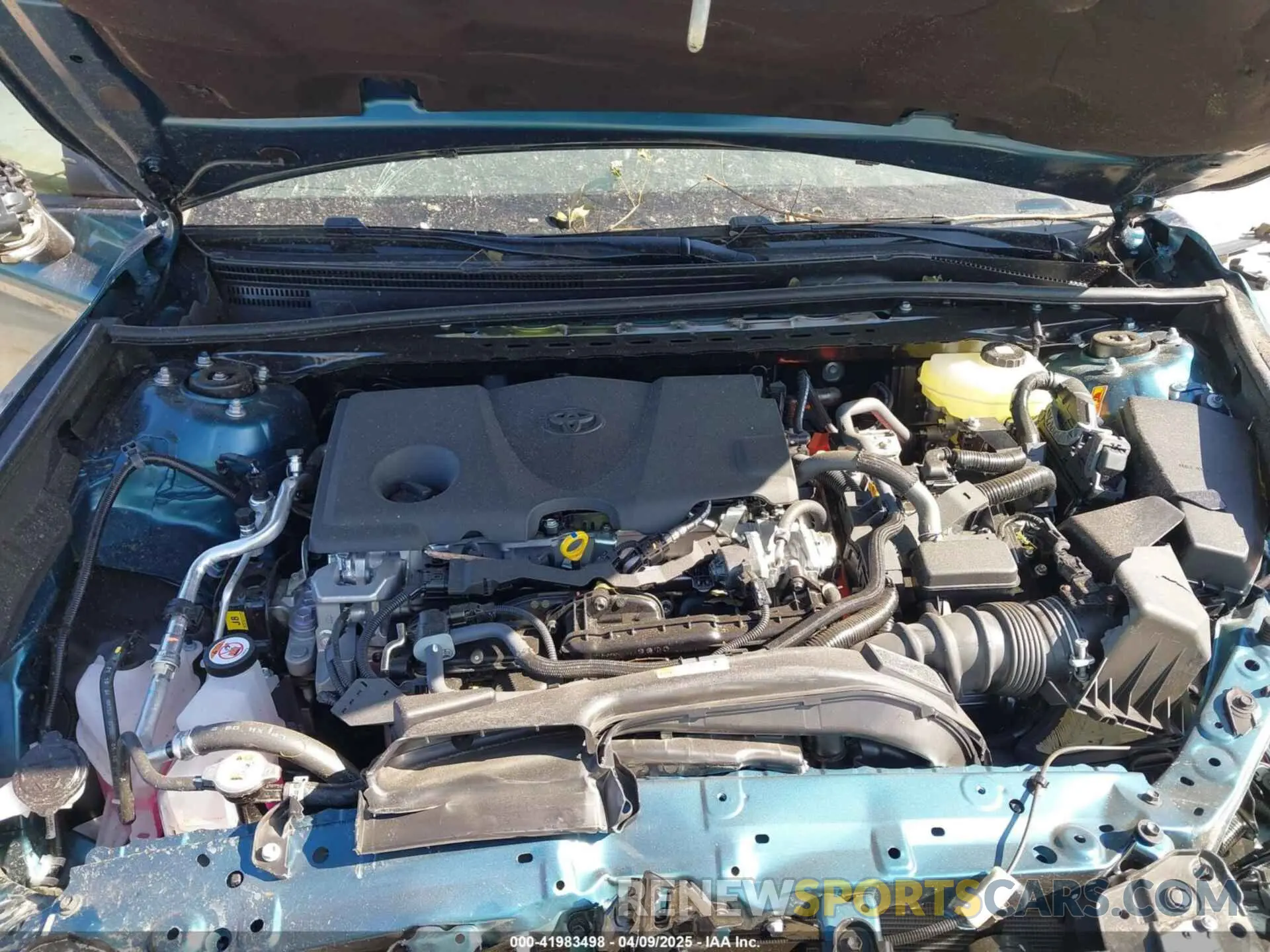 10 fotografías del automóvil dañado 4T1DAACK1SU593165 TOYOTA CAMRY 2025
