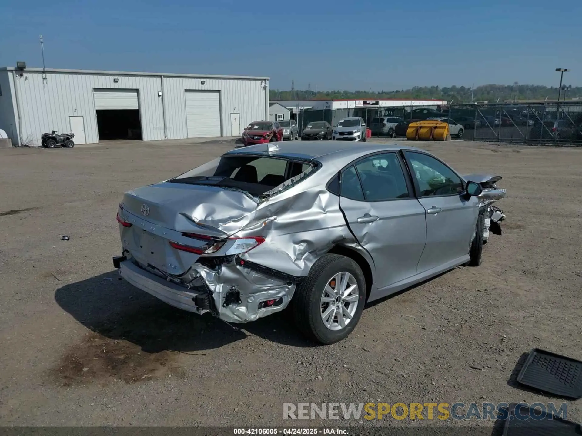 6 fotografías del automóvil dañado 4T1DAACK2SU008464 TOYOTA CAMRY 2025