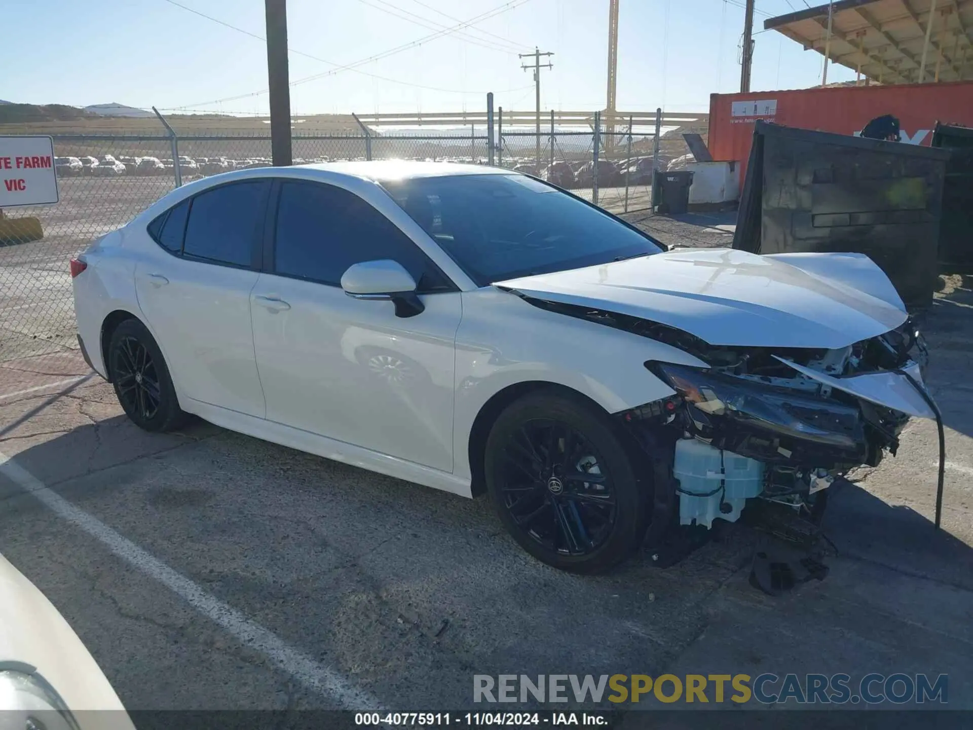 1 fotografías del automóvil dañado 4T1DAACK2SU023529 TOYOTA CAMRY 2025