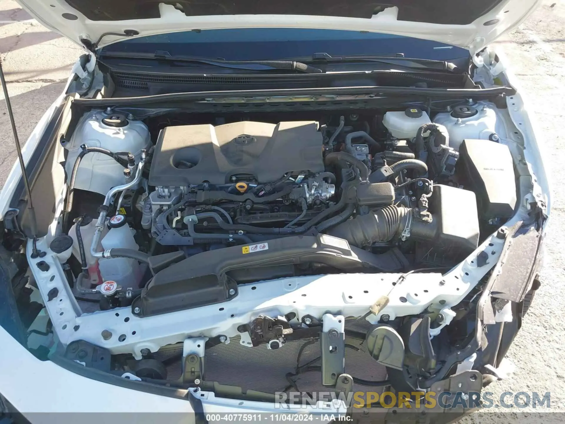 10 fotografías del automóvil dañado 4T1DAACK2SU023529 TOYOTA CAMRY 2025