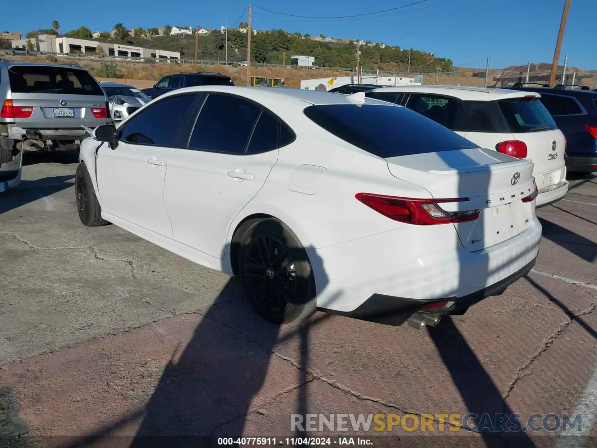 3 fotografías del automóvil dañado 4T1DAACK2SU023529 TOYOTA CAMRY 2025