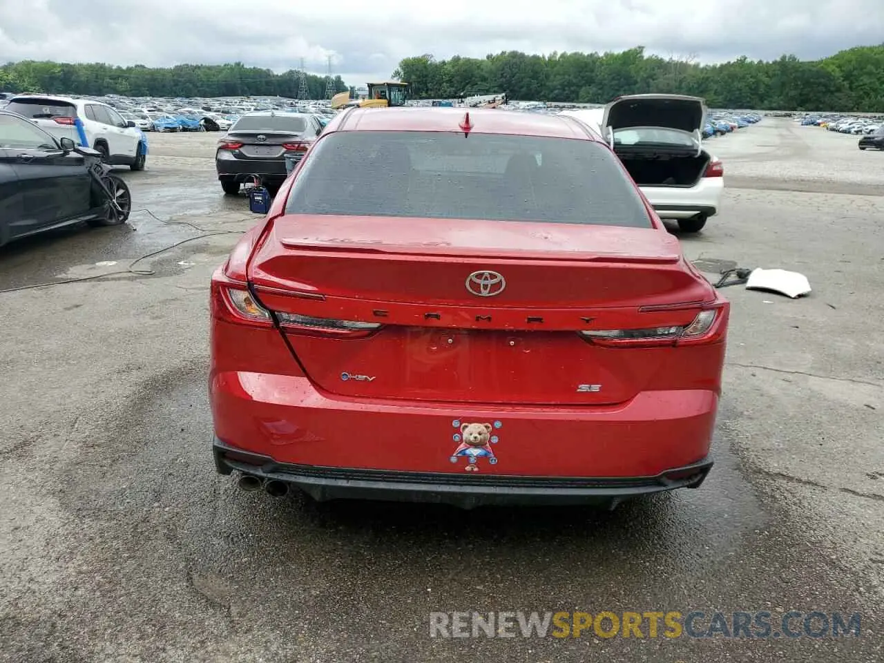 6 fotografías del automóvil dañado 4T1DAACK2SU031923 TOYOTA CAMRY 2025