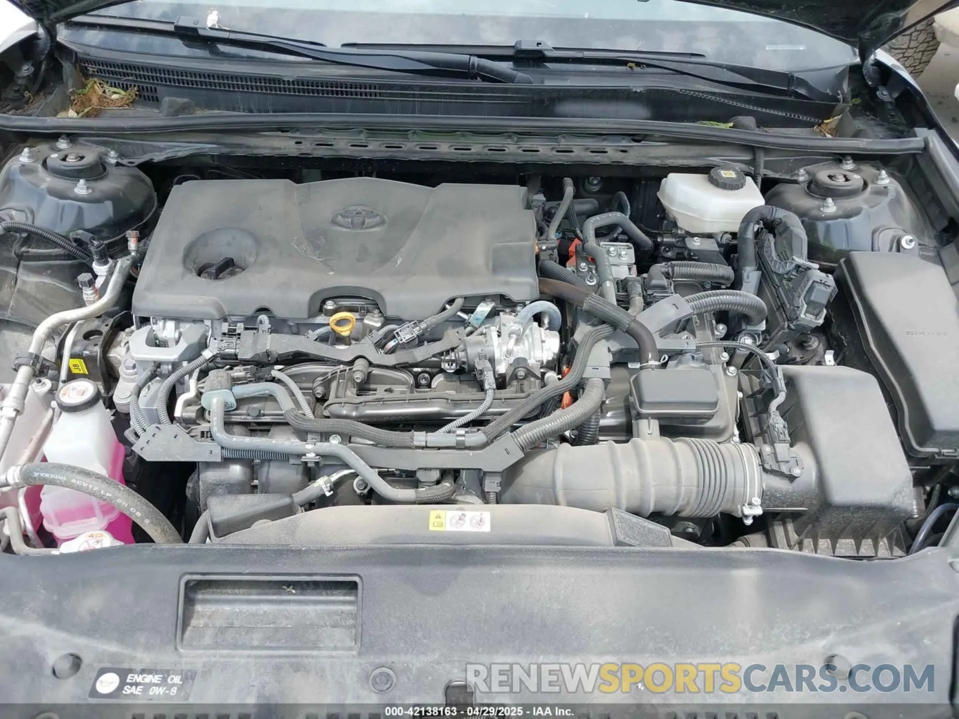 10 fotografías del automóvil dañado 4T1DAACK2SU032666 TOYOTA CAMRY 2025