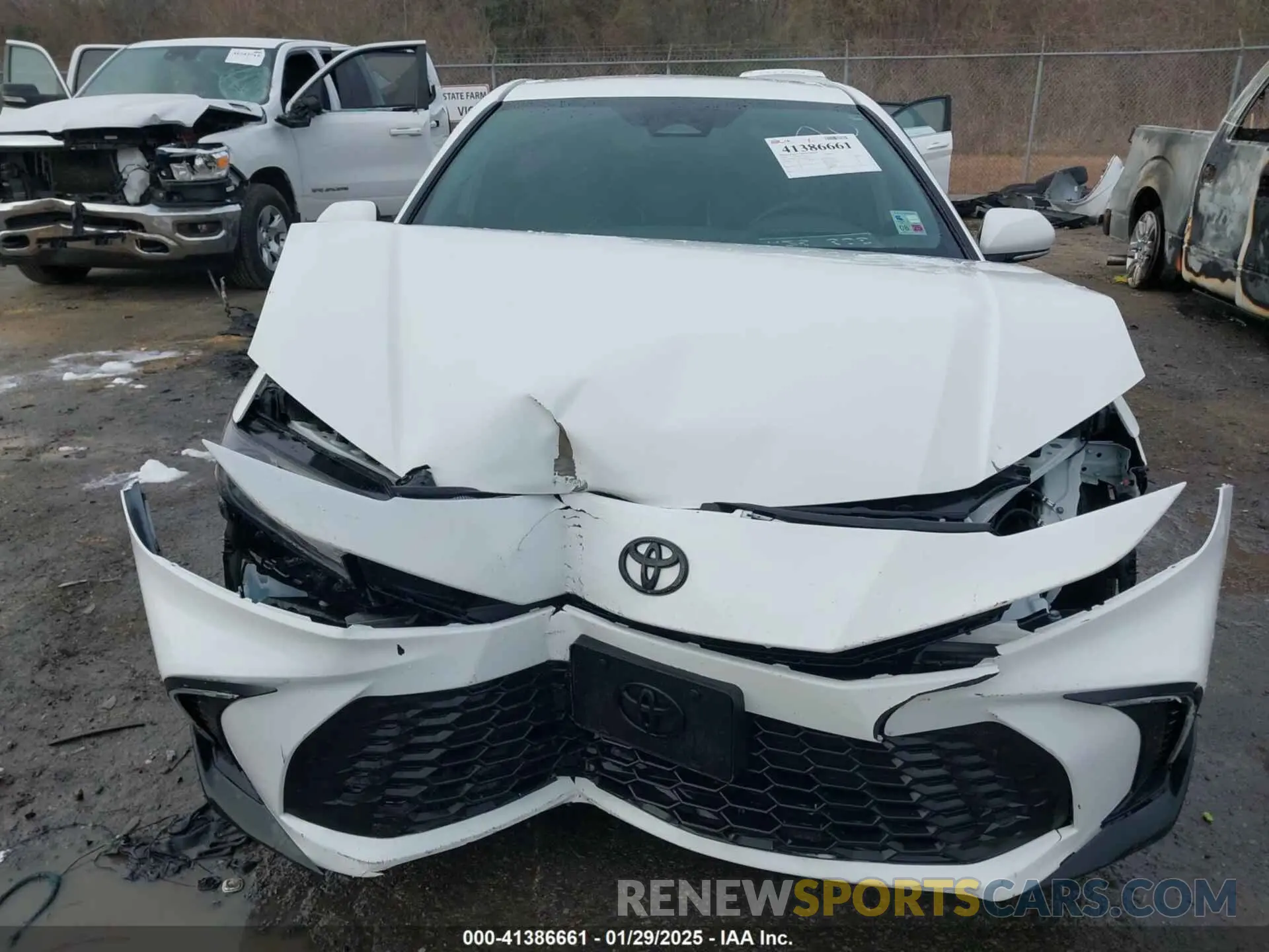 6 fotografías del automóvil dañado 4T1DAACK2SU035390 TOYOTA CAMRY 2025