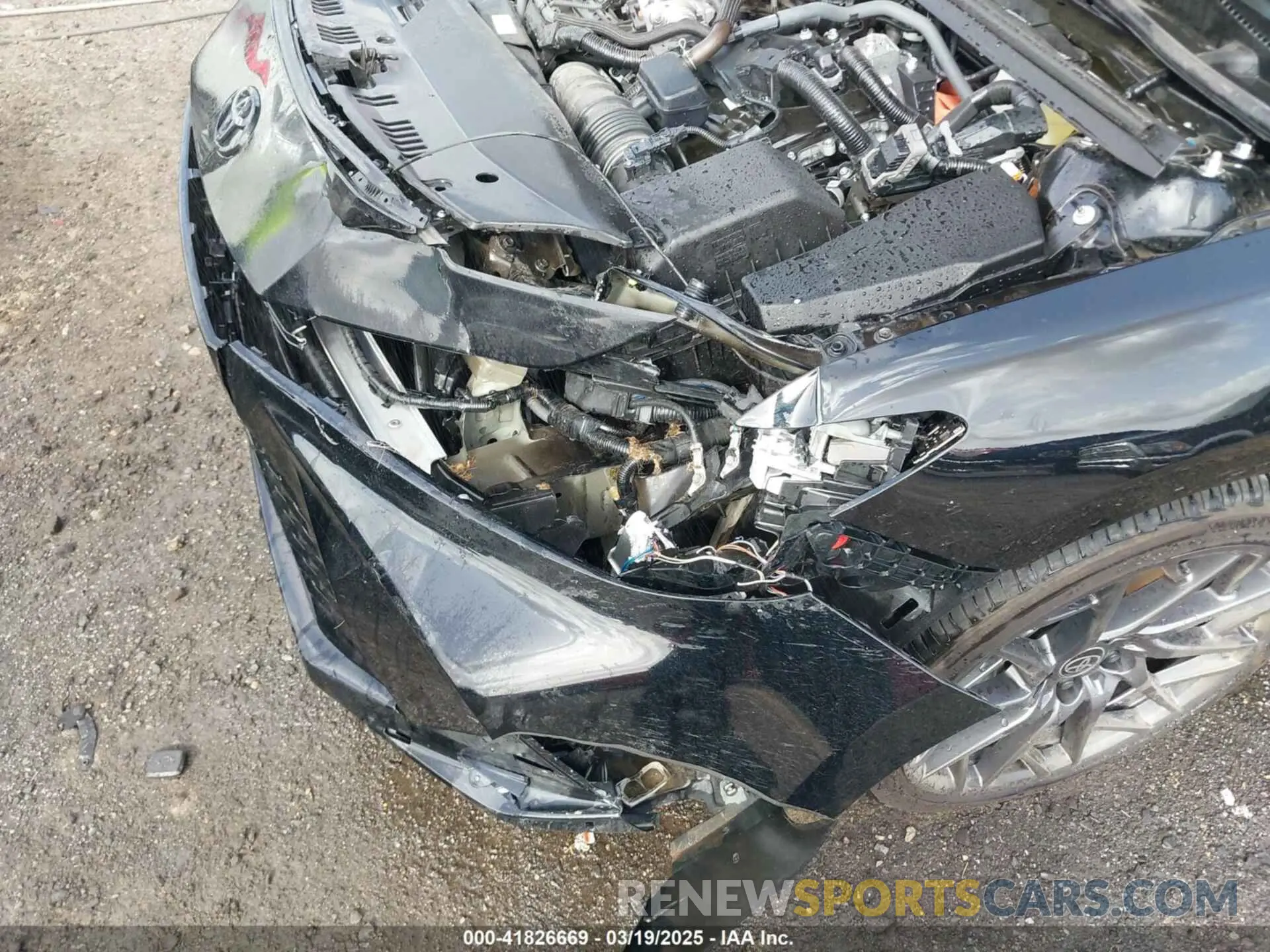 6 fotografías del automóvil dañado 4T1DAACK2SU047801 TOYOTA CAMRY 2025