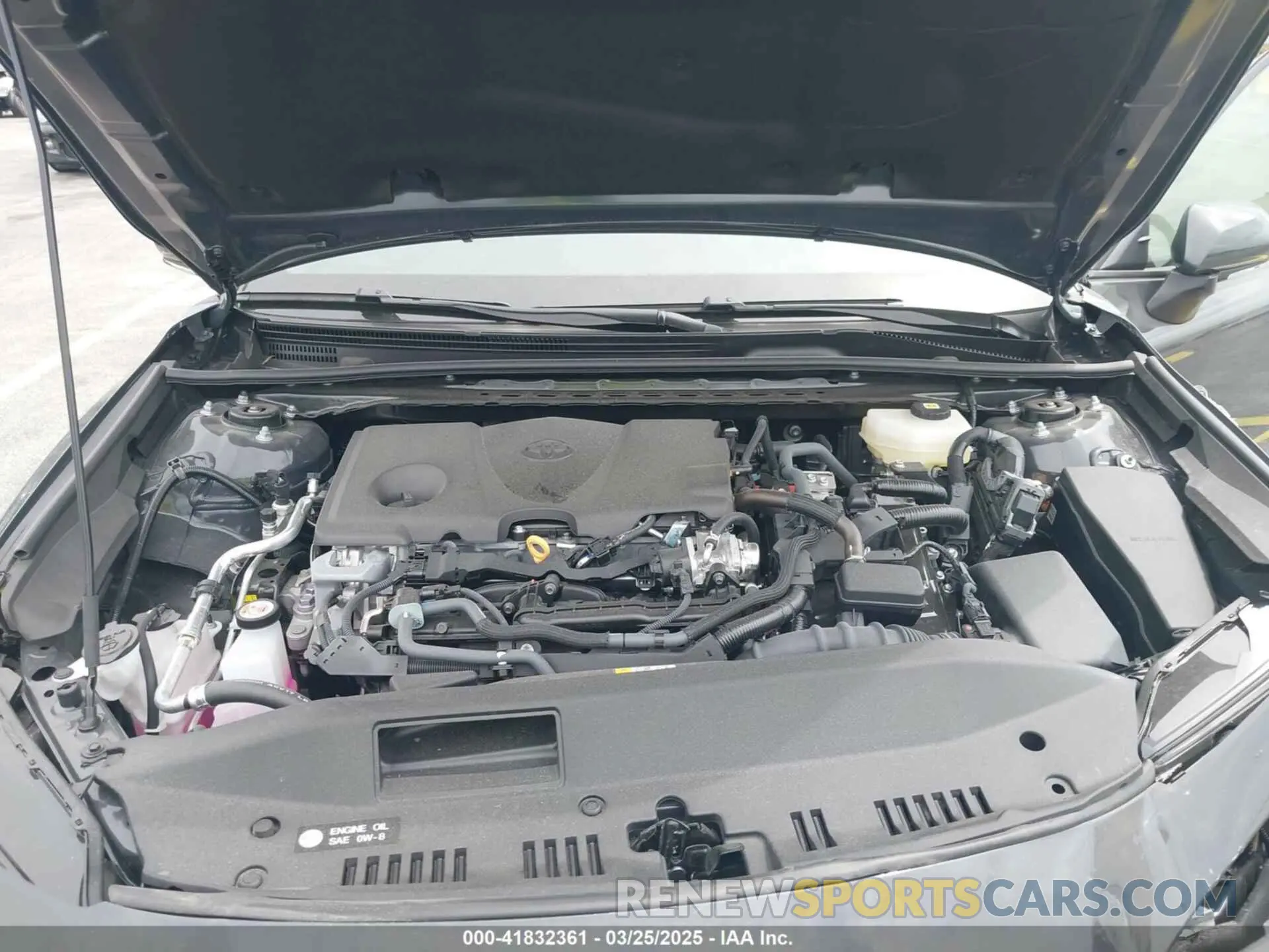10 fotografías del automóvil dañado 4T1DAACK2SU055817 TOYOTA CAMRY 2025