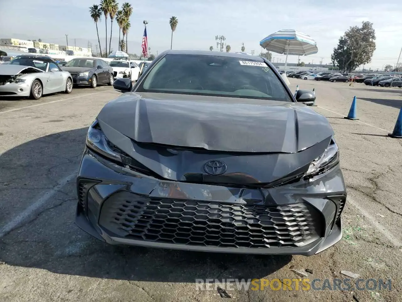 5 fotografías del automóvil dañado 4T1DAACK2SU059236 TOYOTA CAMRY 2025