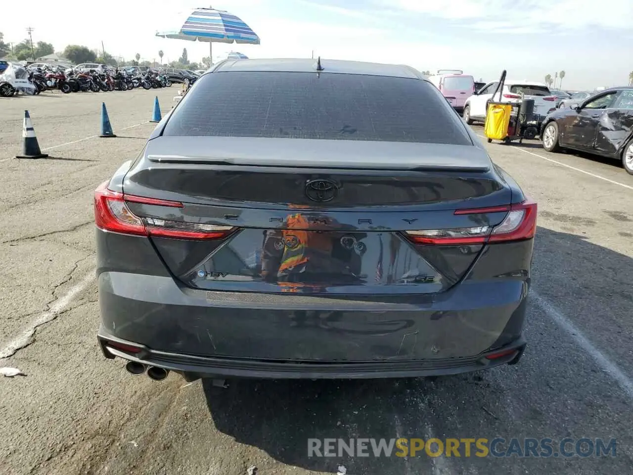 6 fotografías del automóvil dañado 4T1DAACK2SU059236 TOYOTA CAMRY 2025