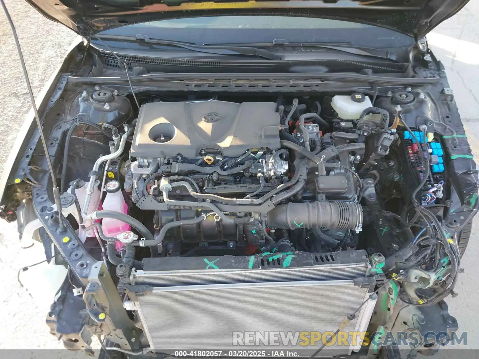 10 fotografías del automóvil dañado 4T1DAACK2SU081432 TOYOTA CAMRY 2025