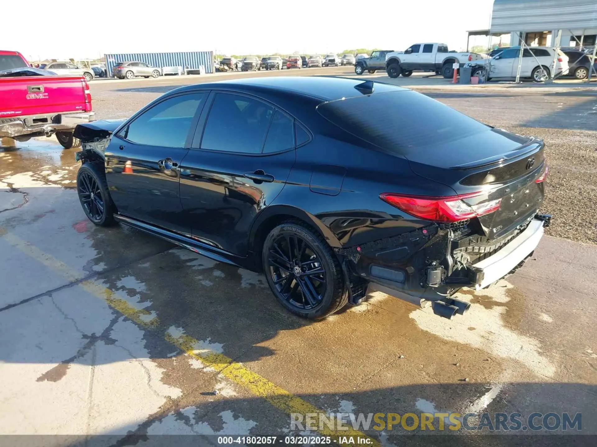 3 fotografías del automóvil dañado 4T1DAACK2SU081432 TOYOTA CAMRY 2025