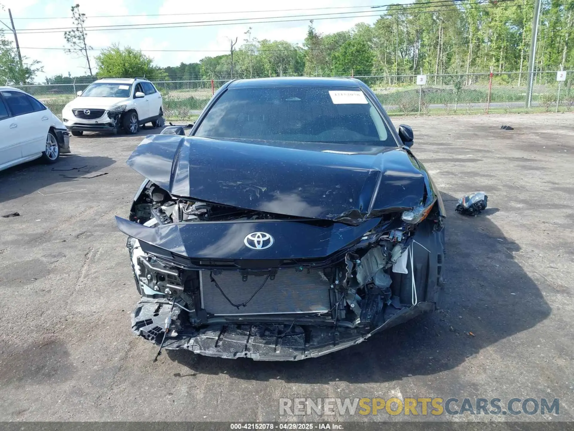13 fotografías del automóvil dañado 4T1DAACK2SU124019 TOYOTA CAMRY 2025