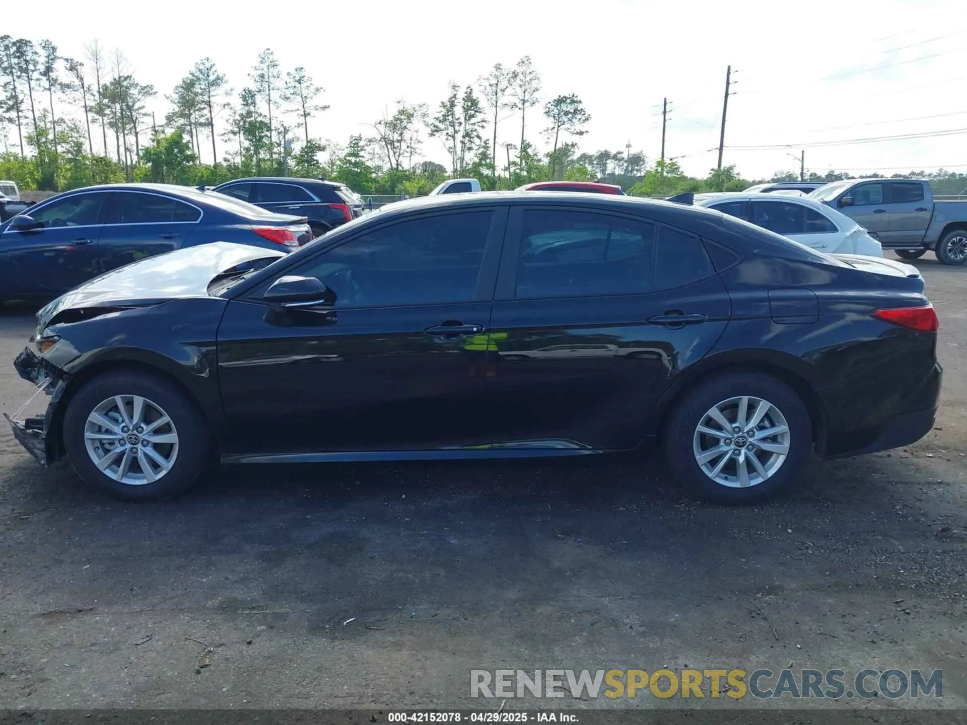 15 fotografías del automóvil dañado 4T1DAACK2SU124019 TOYOTA CAMRY 2025