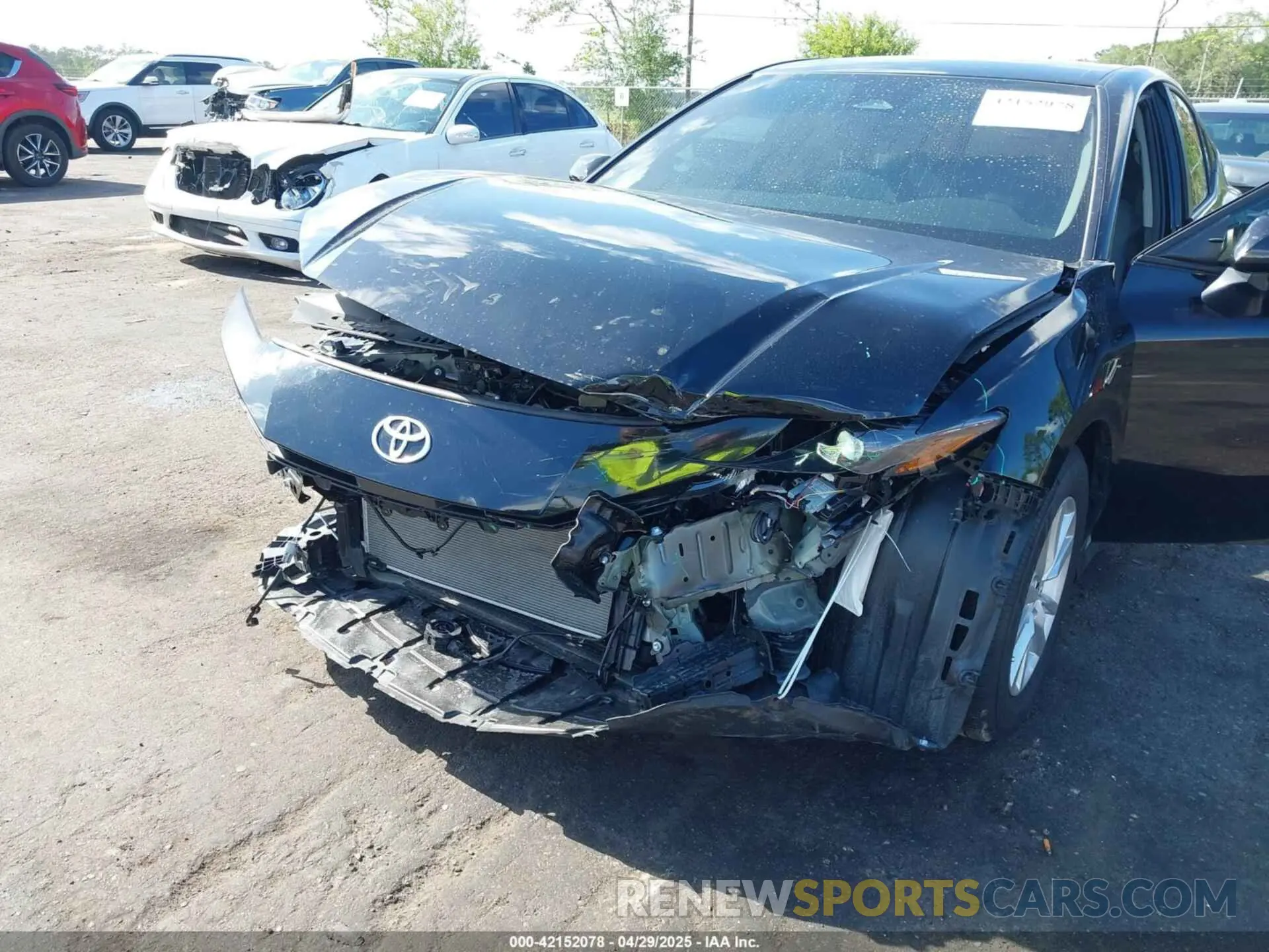 6 fotografías del automóvil dañado 4T1DAACK2SU124019 TOYOTA CAMRY 2025