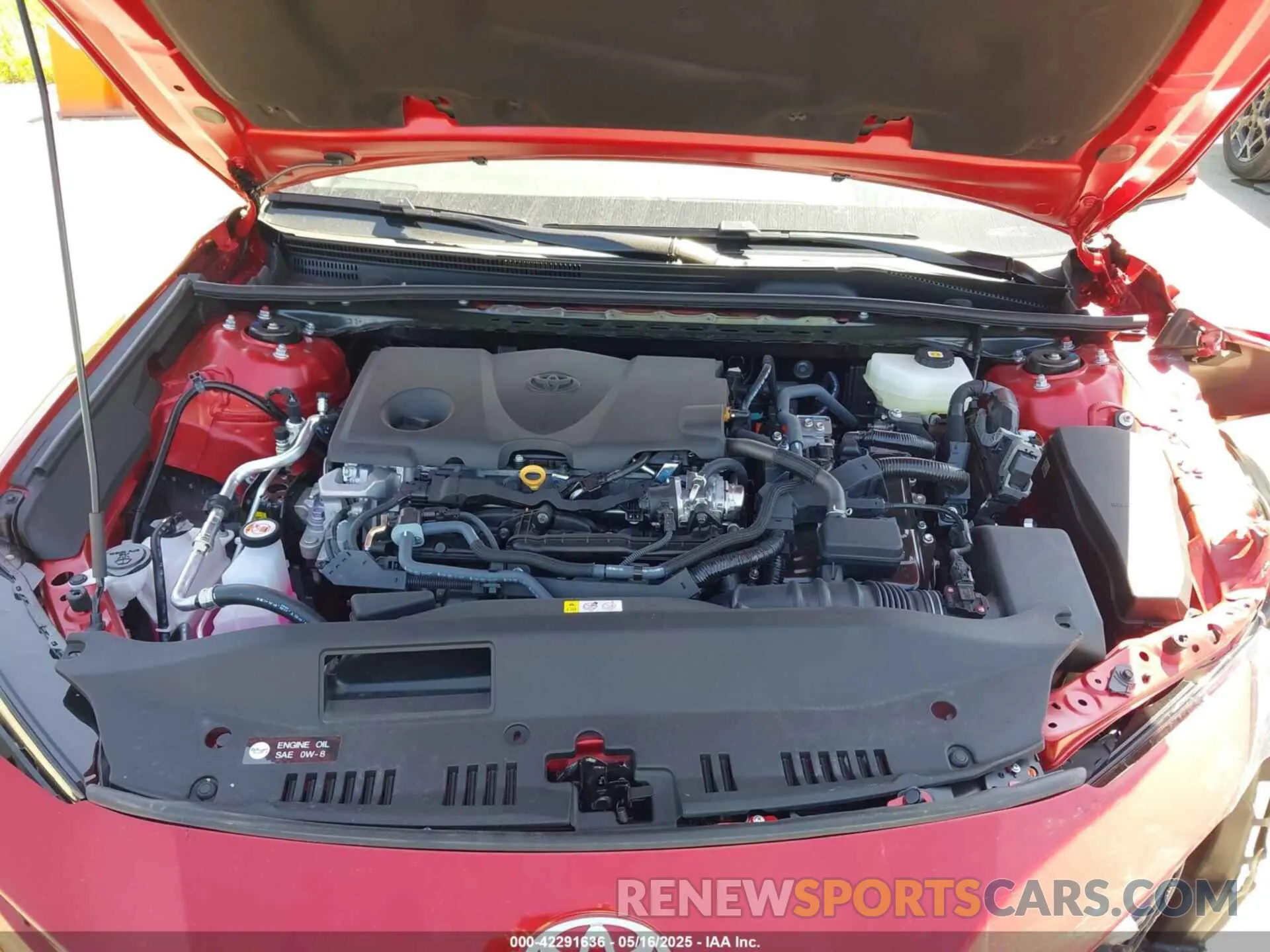 10 fotografías del automóvil dañado 4T1DAACK2SU140415 TOYOTA CAMRY 2025
