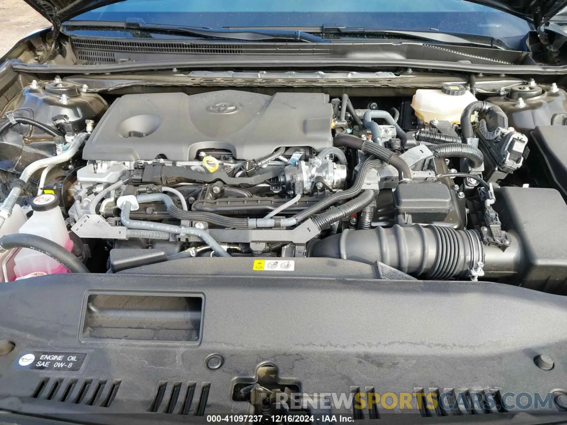 10 fotografías del automóvil dañado 4T1DAACK2SU521987 TOYOTA CAMRY 2025