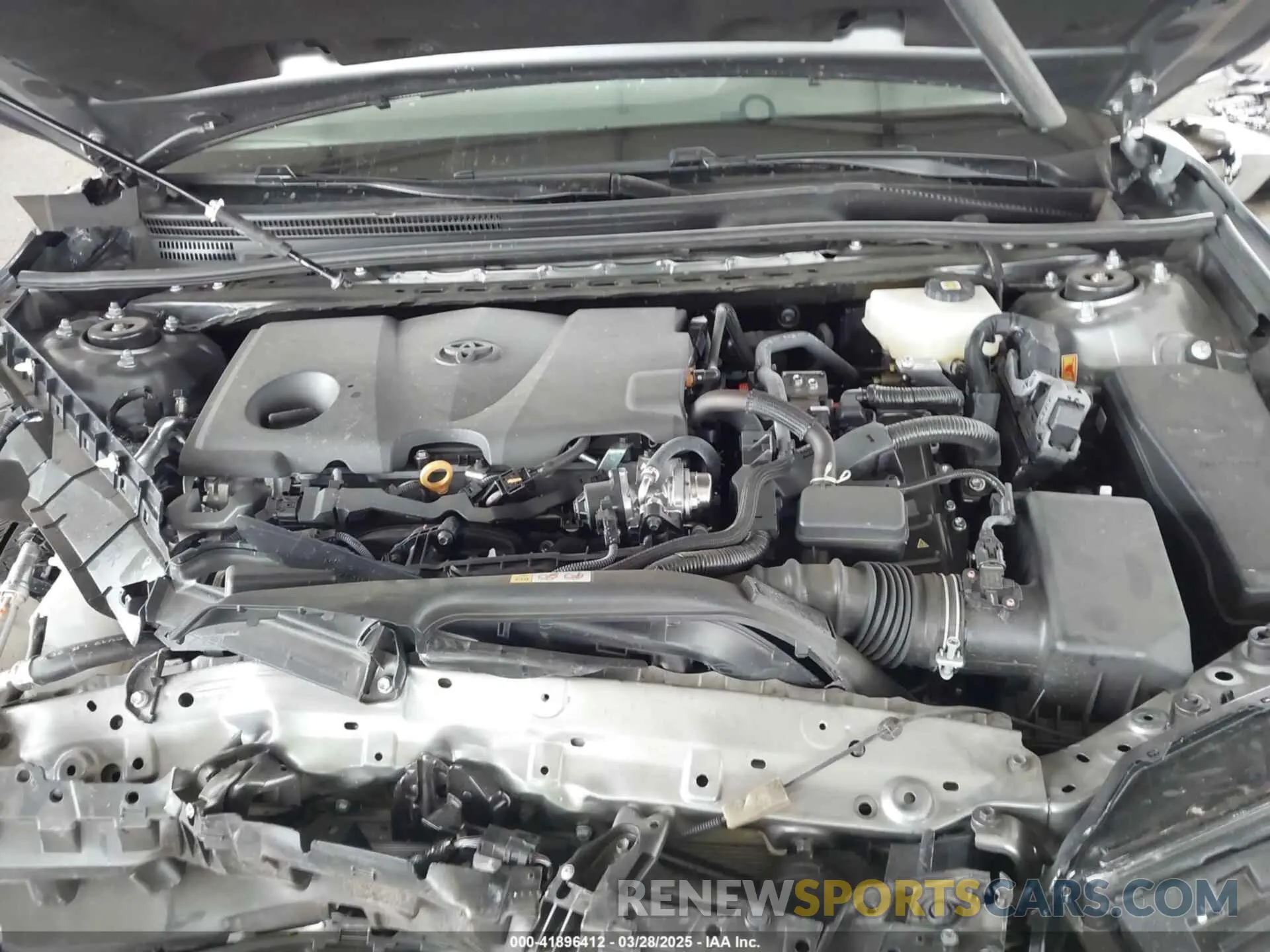 10 fotografías del automóvil dañado 4T1DAACK2SU527028 TOYOTA CAMRY 2025