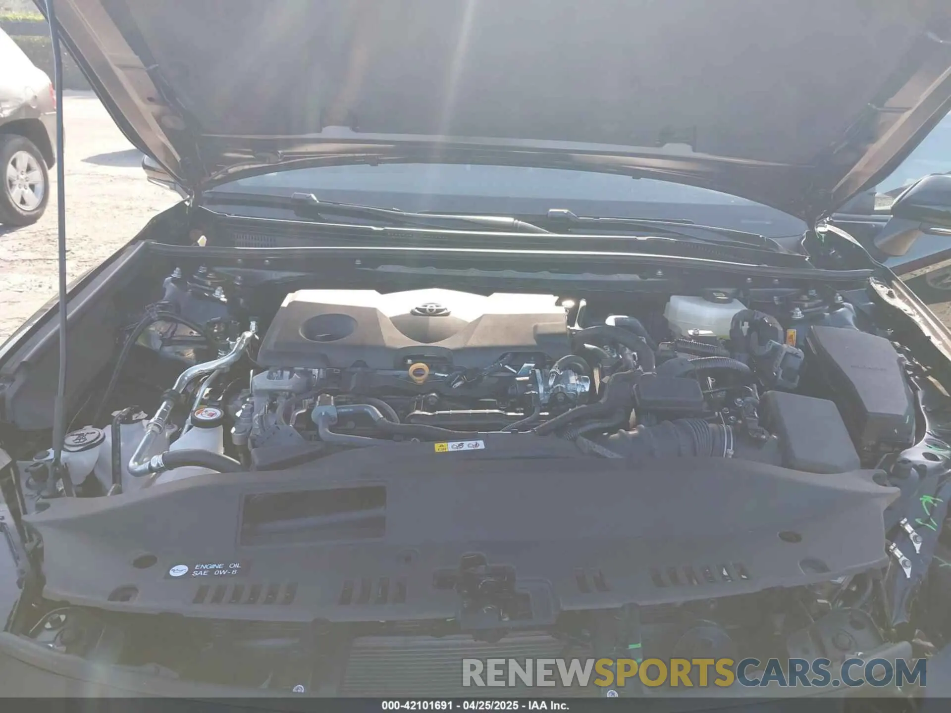 10 fotografías del automóvil dañado 4T1DAACK2SU545657 TOYOTA CAMRY 2025