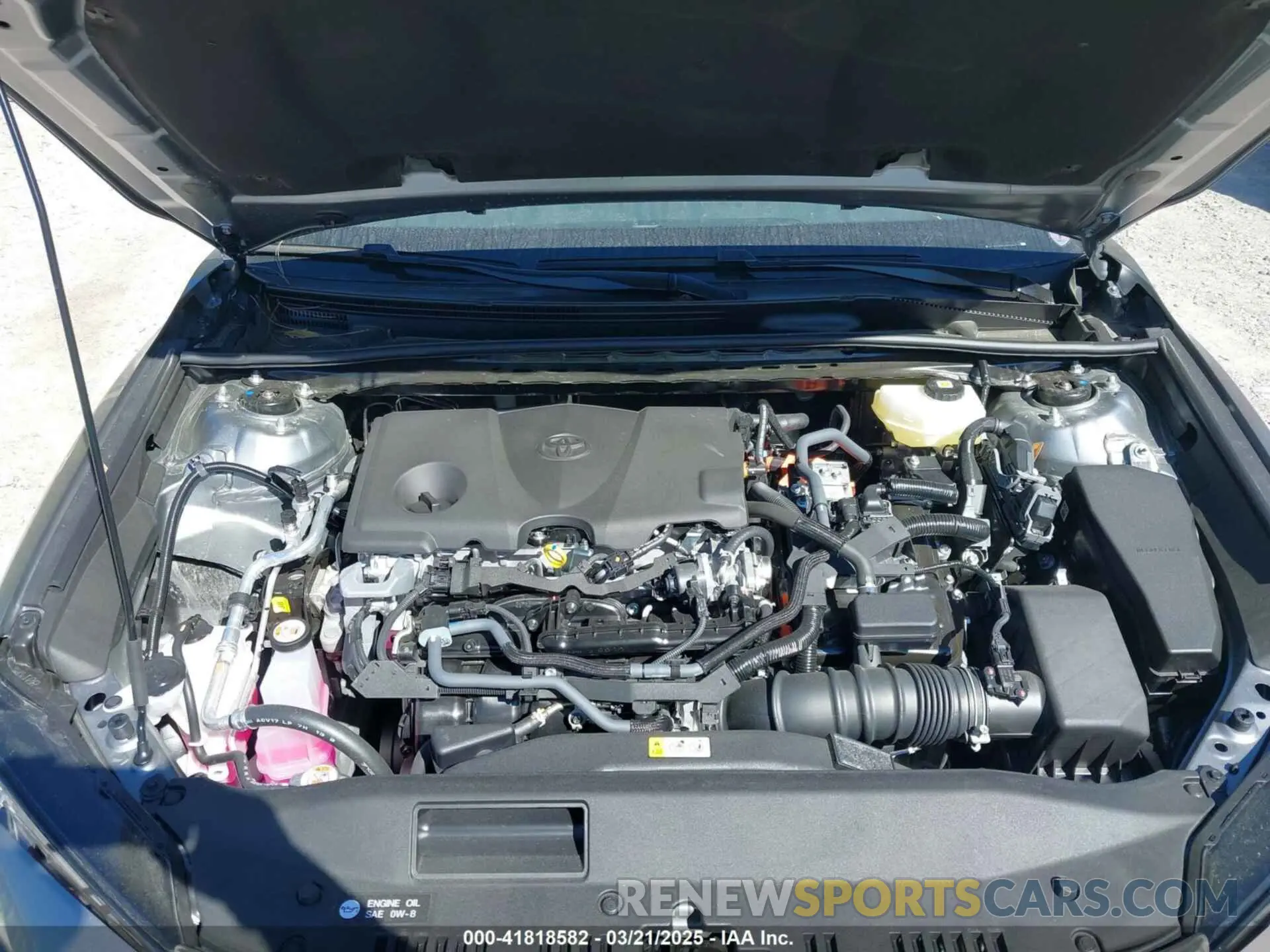 10 fotografías del automóvil dañado 4T1DAACK2SU566377 TOYOTA CAMRY 2025