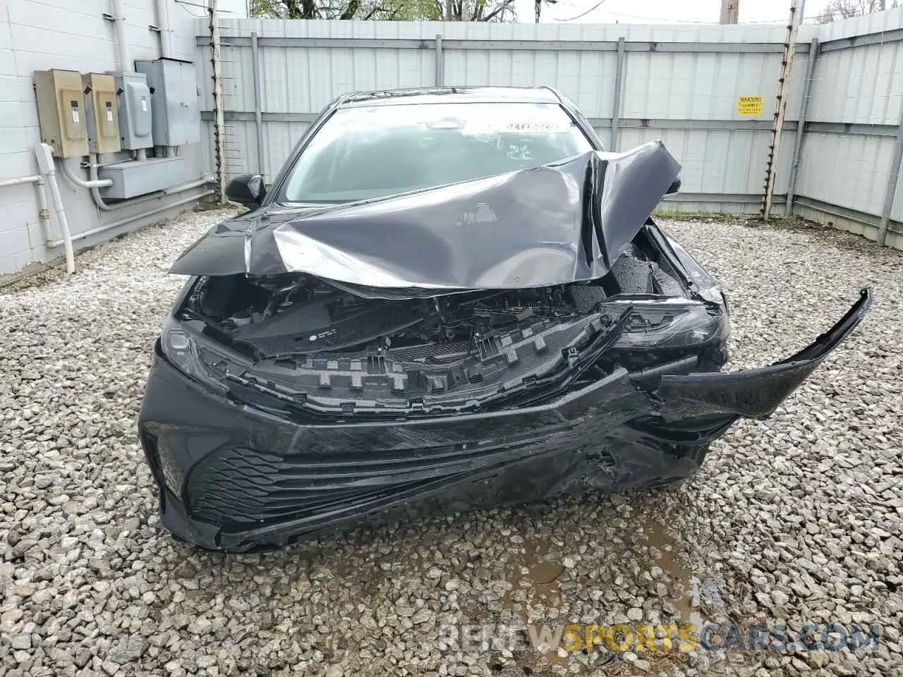 5 fotografías del automóvil dañado 4T1DAACK2SU569196 TOYOTA CAMRY 2025