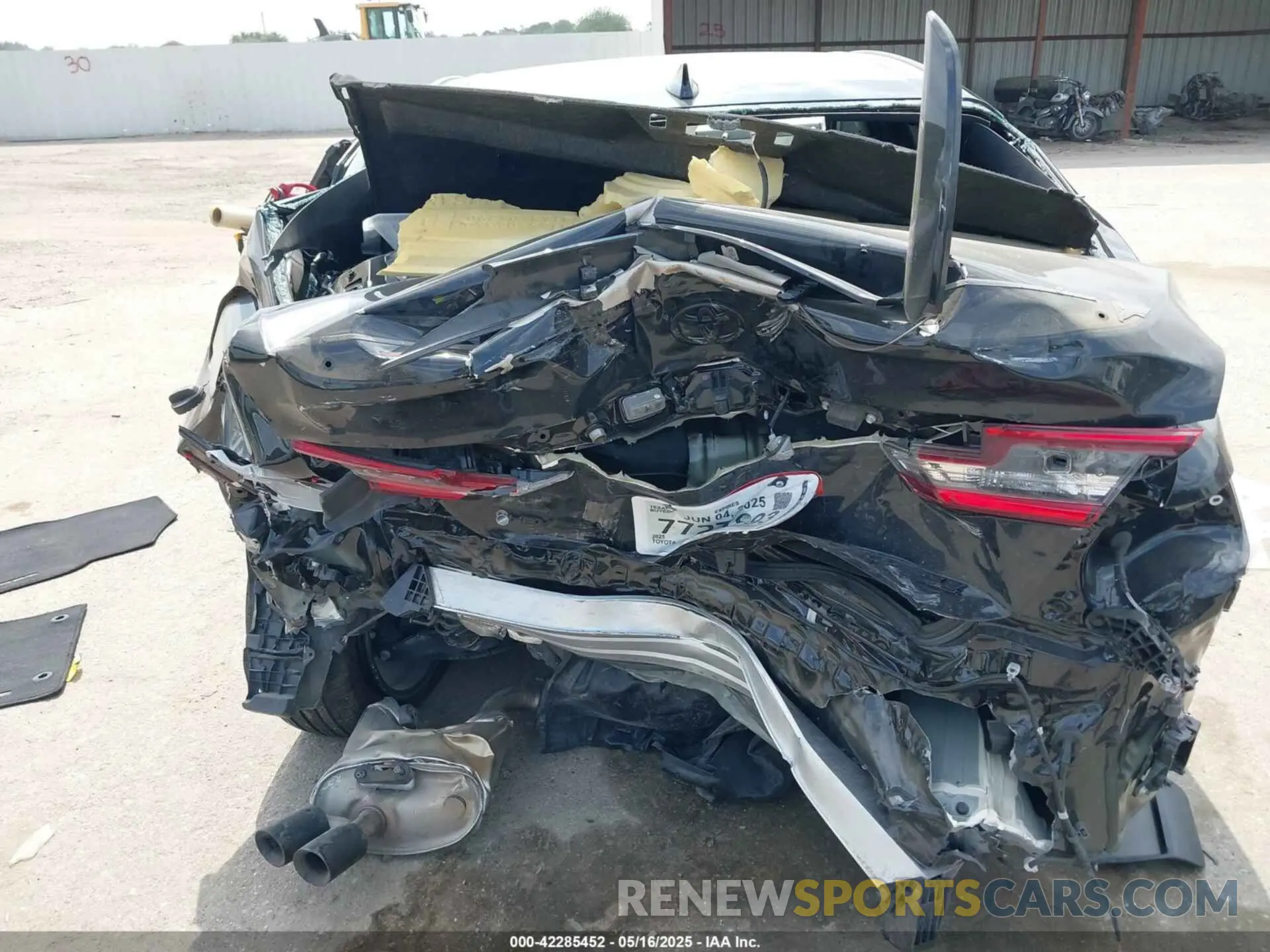 15 fotografías del automóvil dañado 4T1DAACK2SU581817 TOYOTA CAMRY 2025