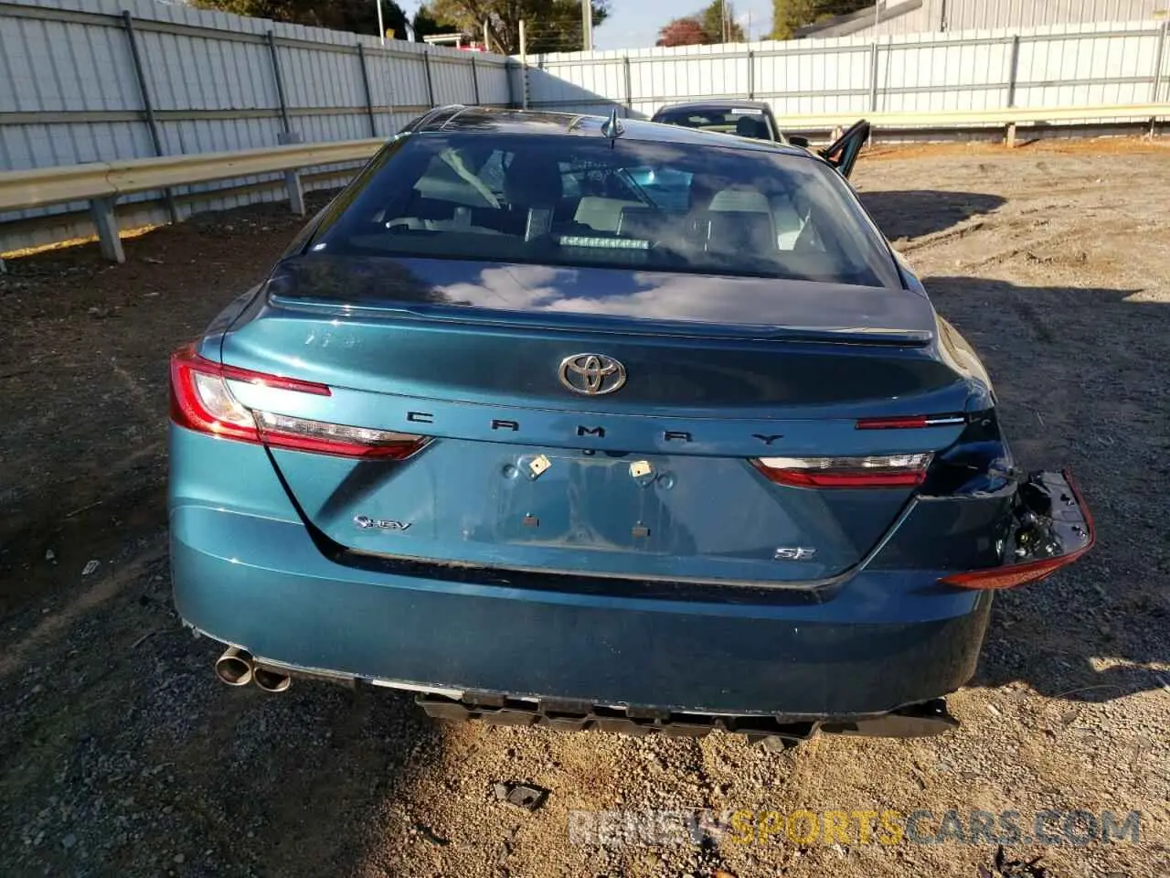 6 fotografías del automóvil dañado 4T1DAACK3SU011051 TOYOTA CAMRY 2025