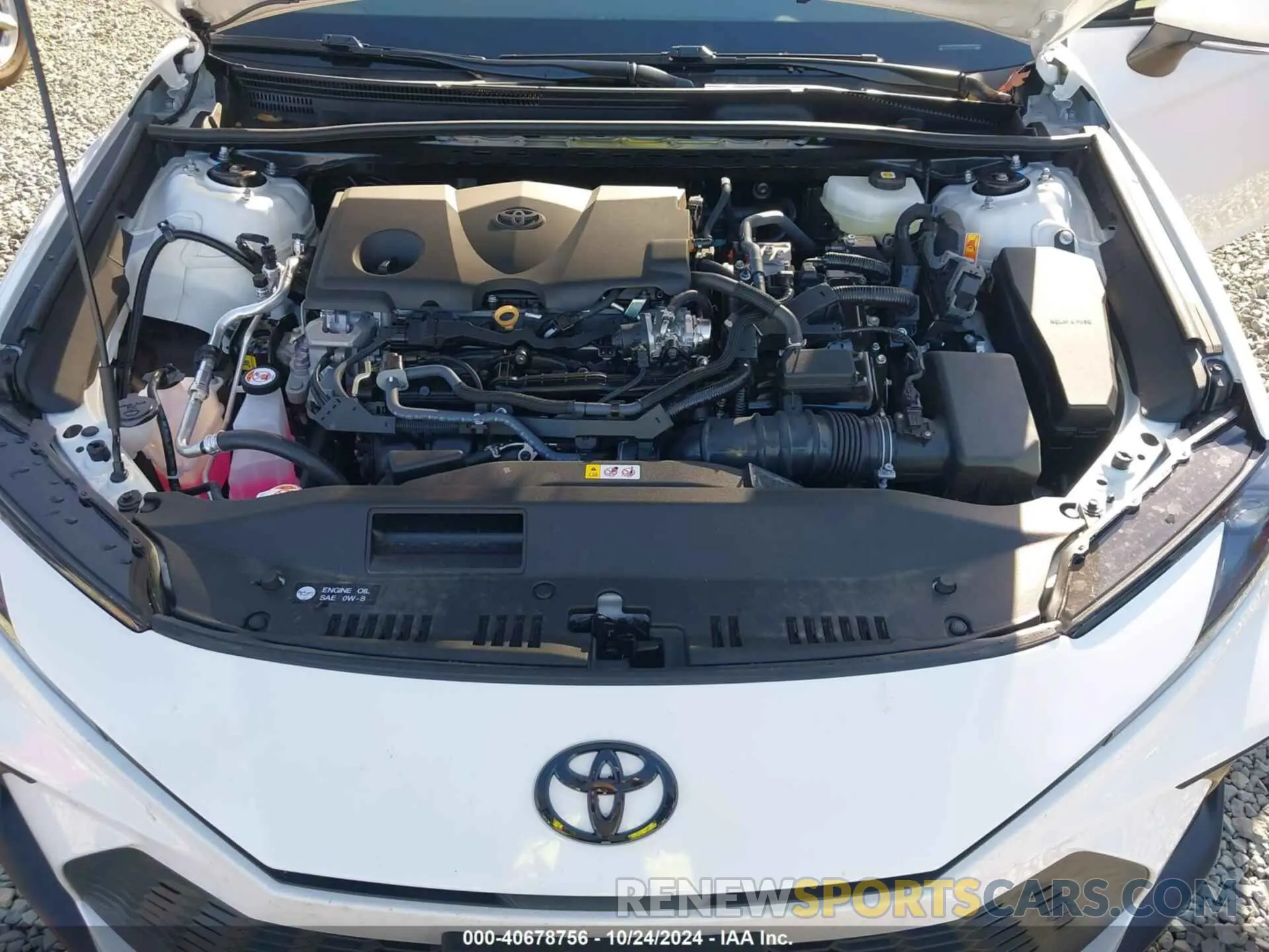 10 fotografías del automóvil dañado 4T1DAACK3SU014161 TOYOTA CAMRY 2025